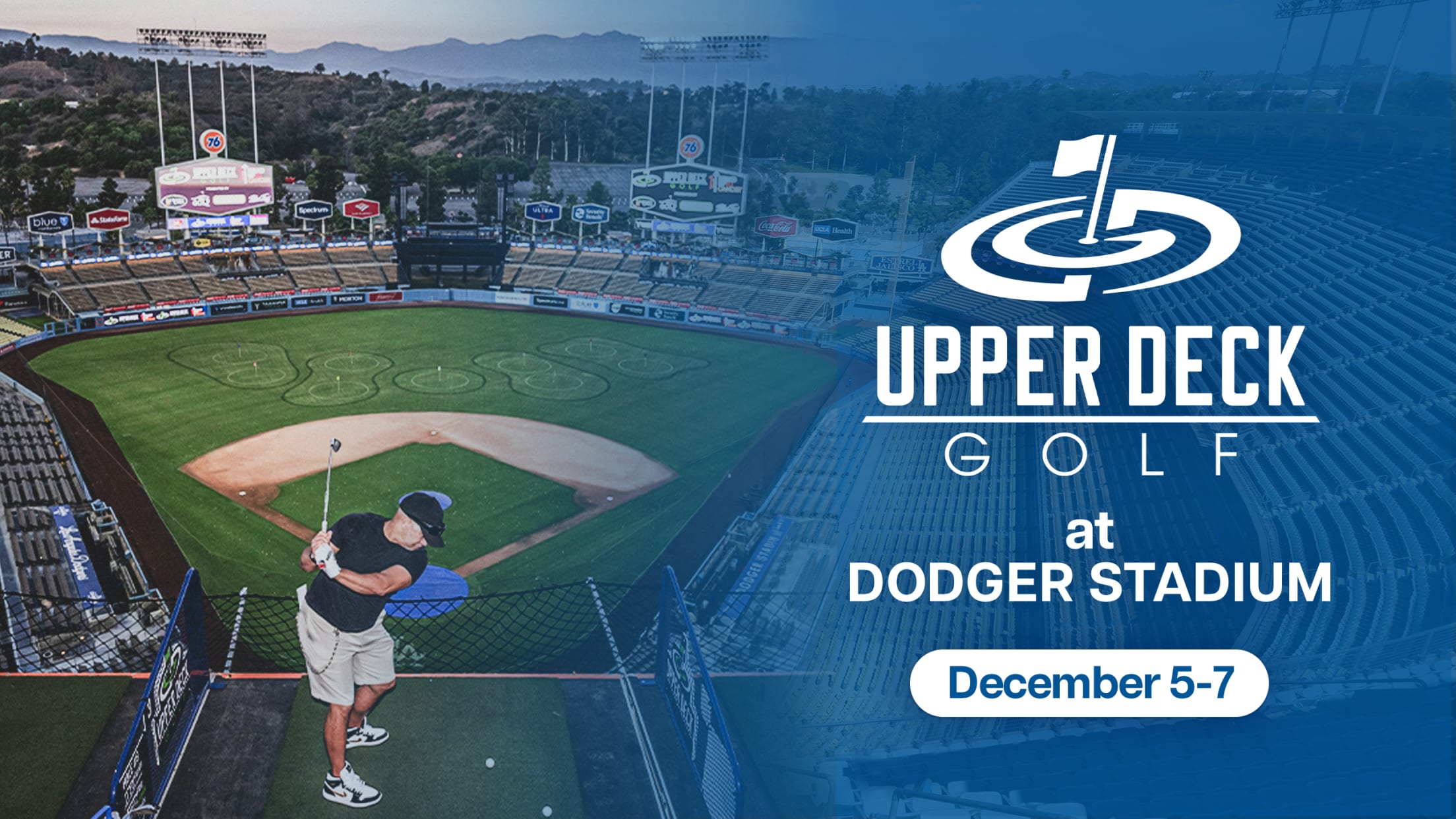 Upper Deck Golf at Dodger Stadium