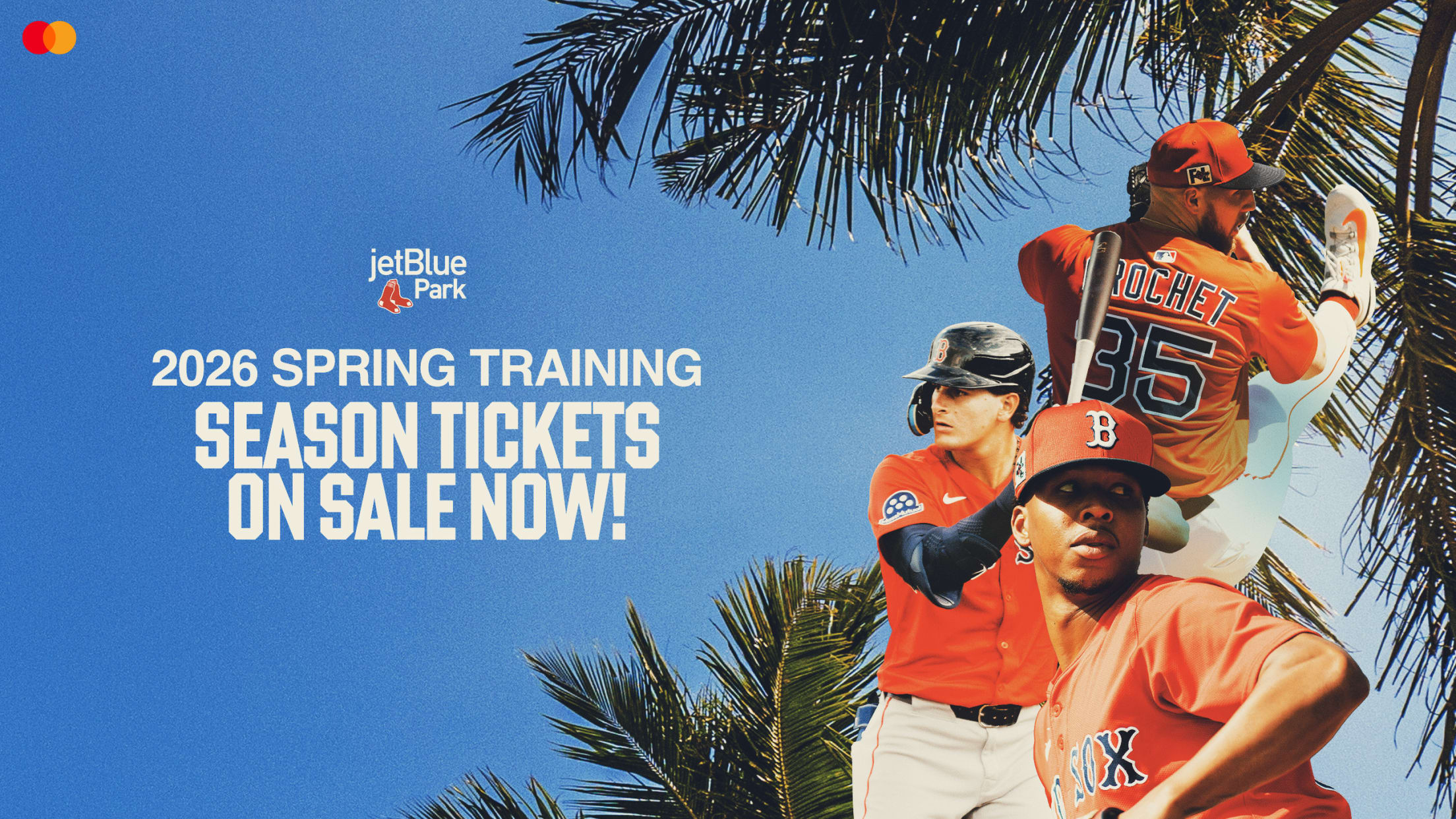 2026 Boston Red Sox Spring Training Season Tickets on sale now!