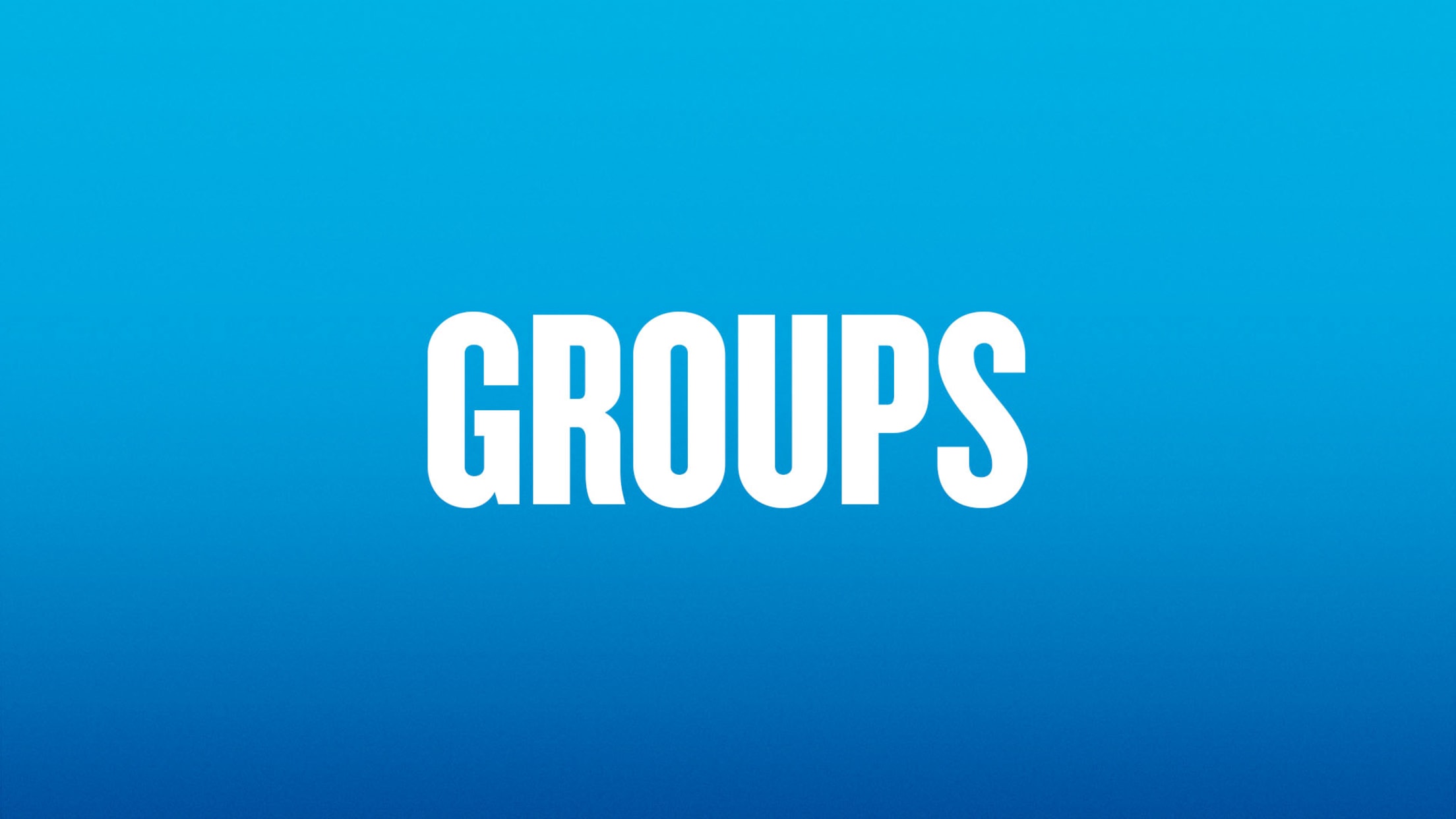 Groups