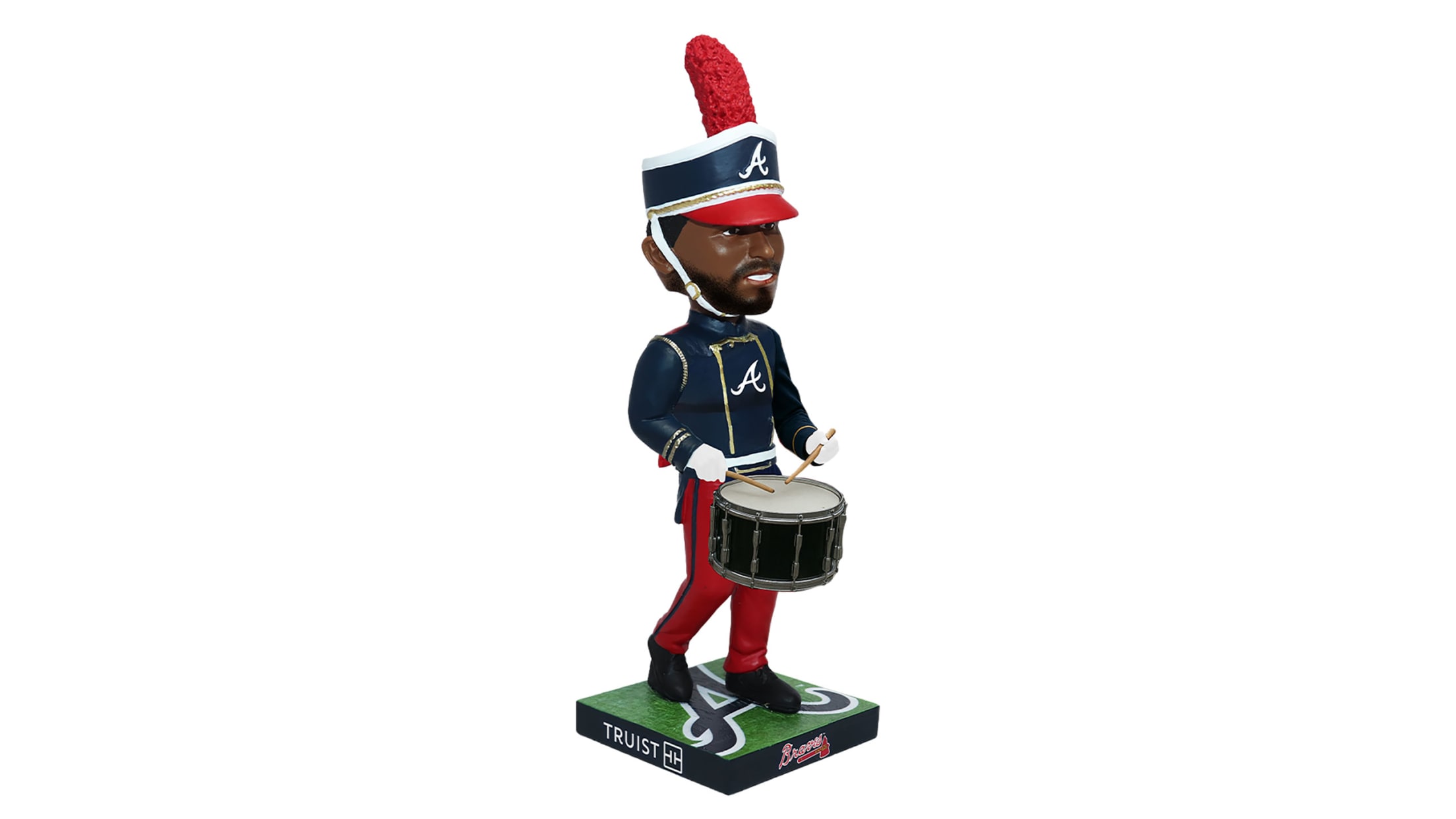 Atlanta Braves snare drum bobblehead