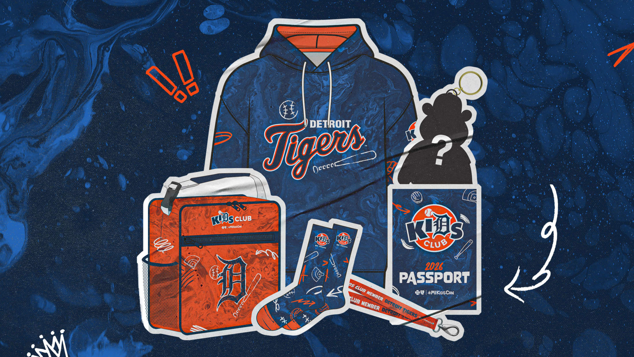 2026 Tigers Kids Club Gear