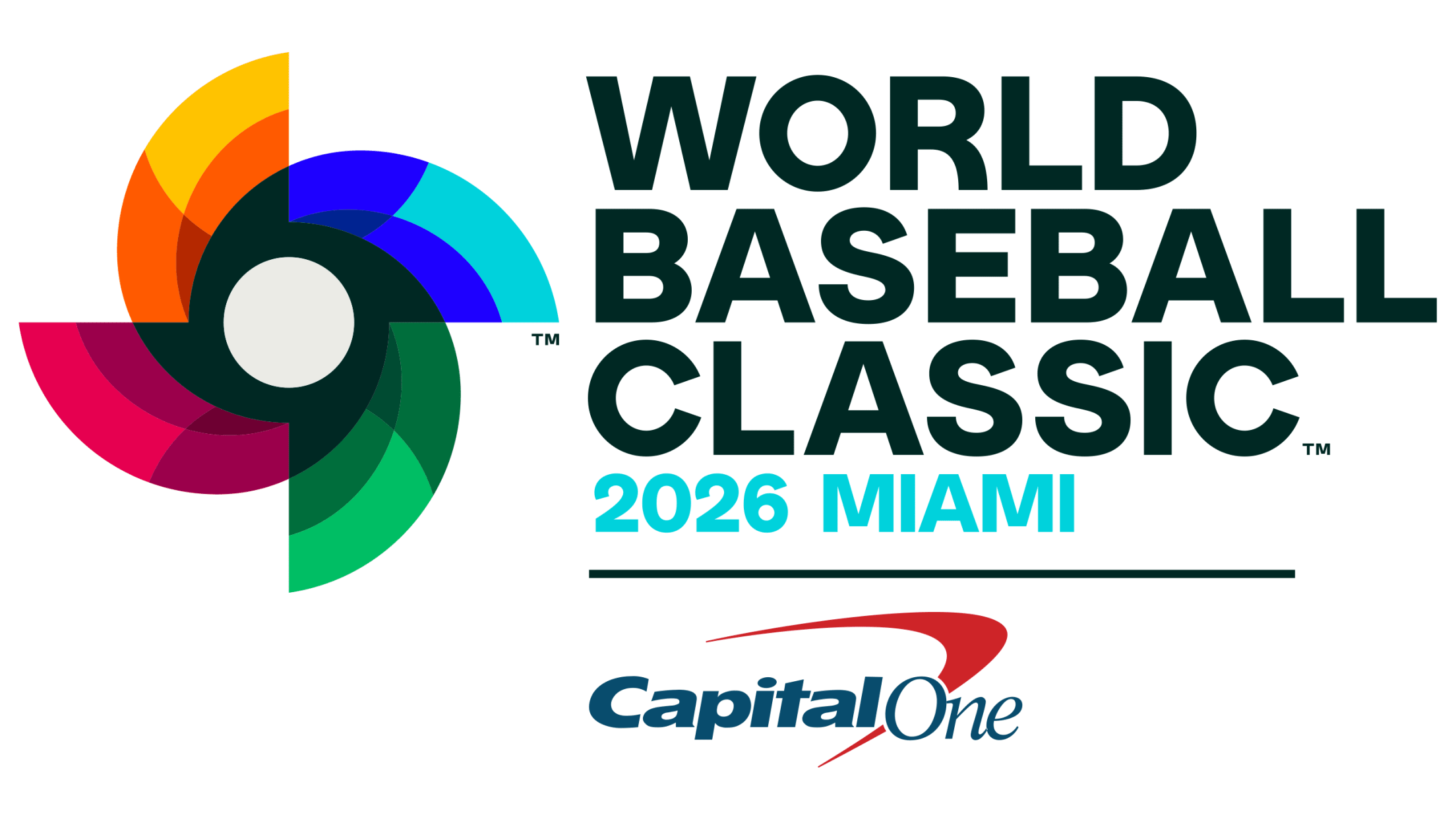2026 World Baseball Classic Miami Pool presented by Capital One logo.