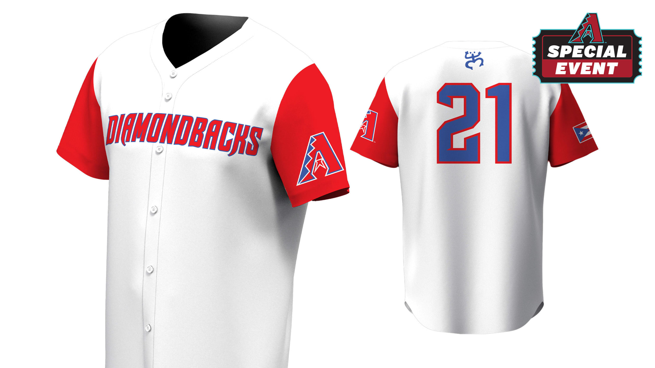 Puerto Rican Heritage D-backs Jersey