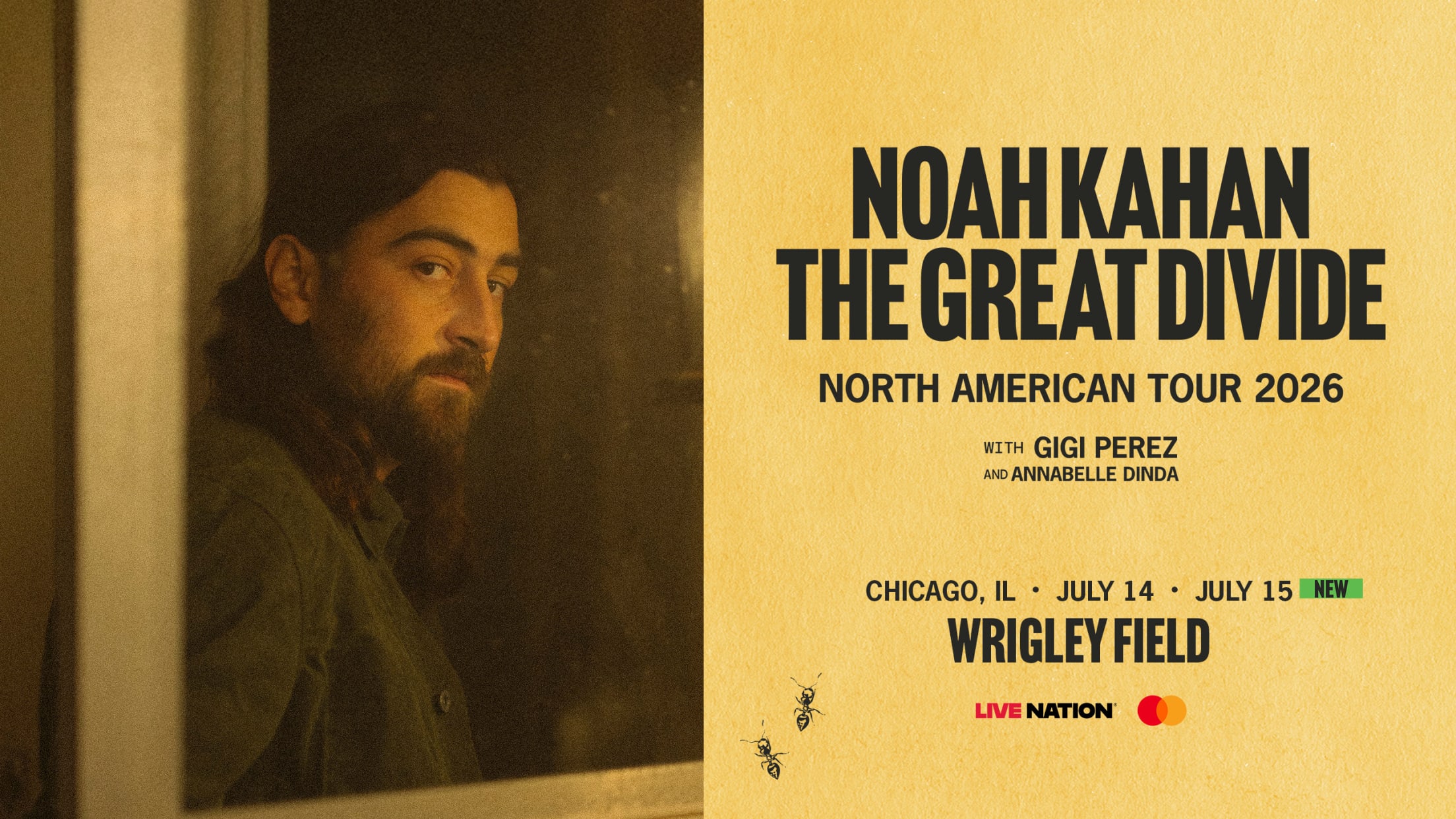 Noah Kahan at Wrigley Field