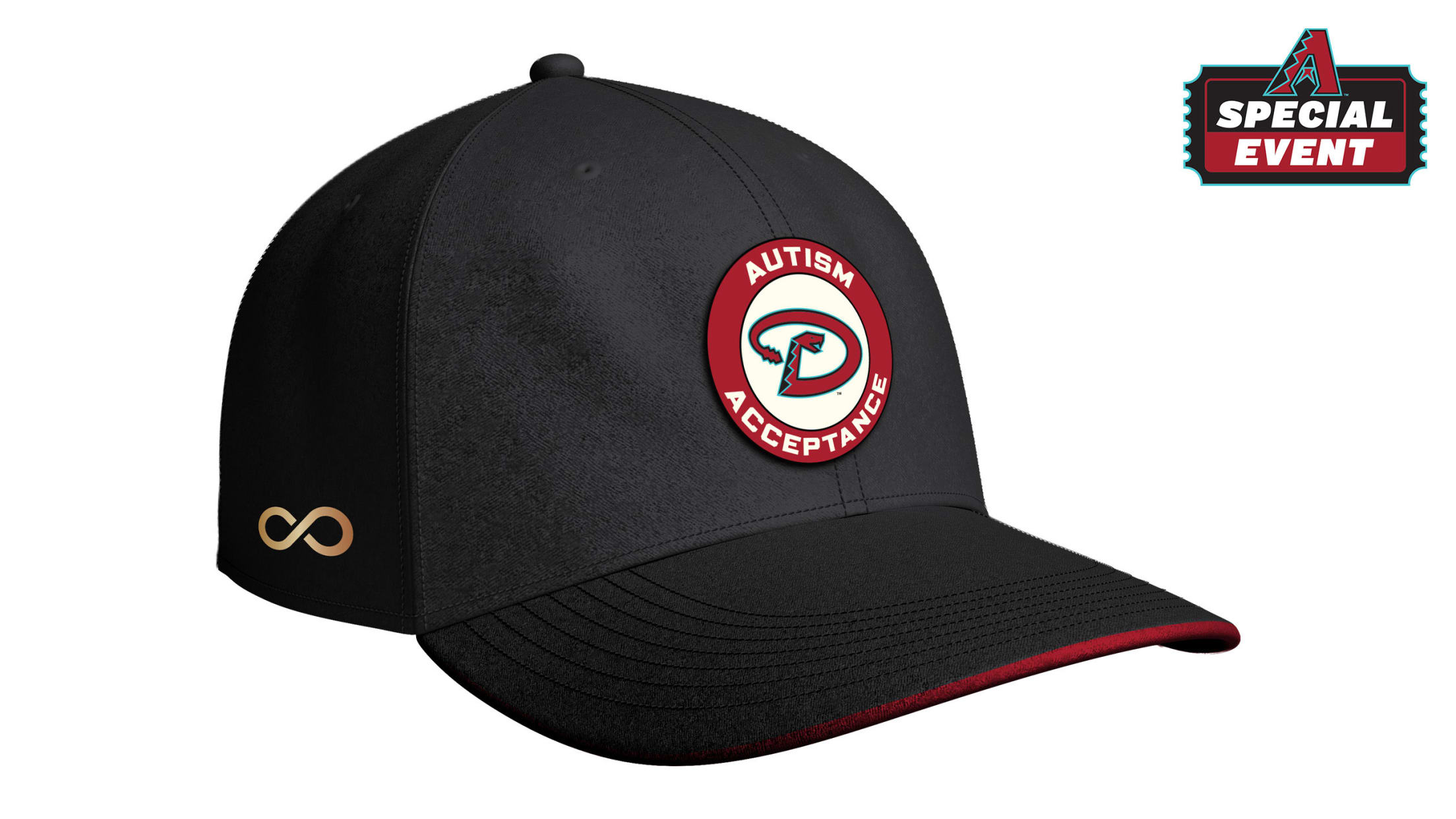 D-backs Autism Acceptance hat
