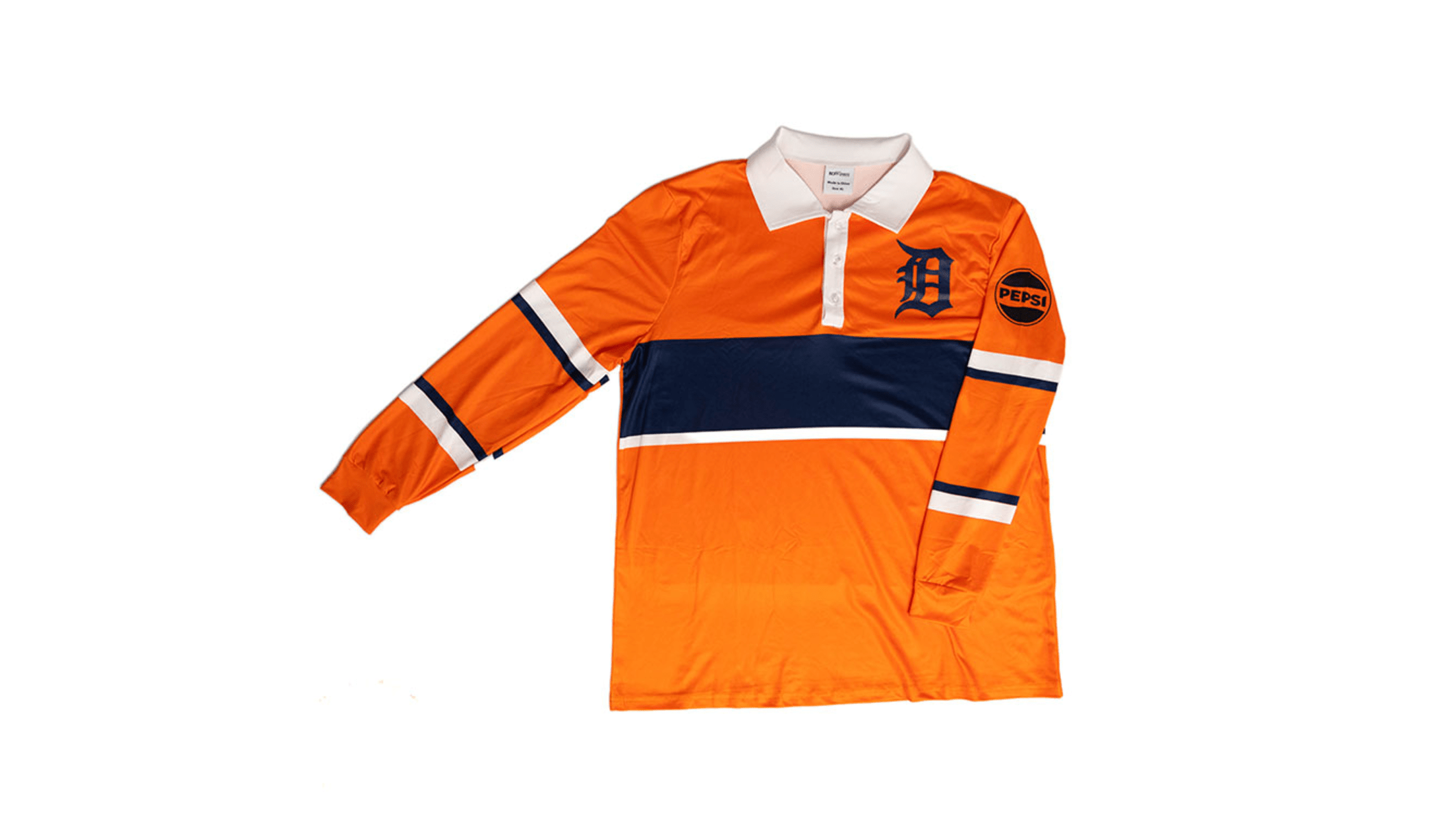 Detroit-style Rugby Shirt, presented by Pepsi