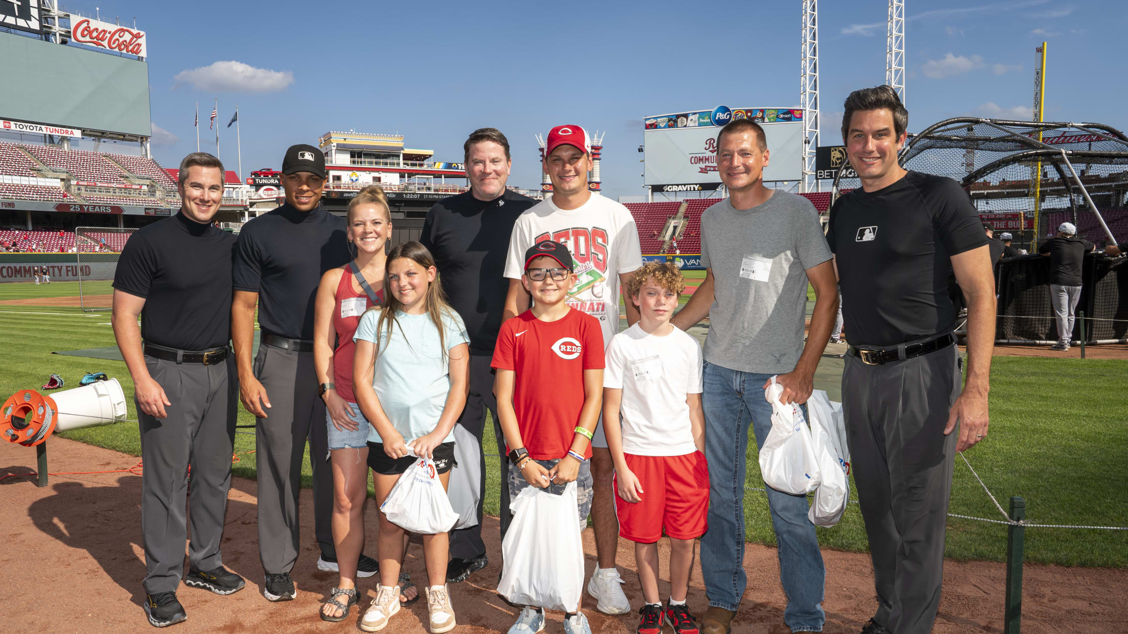 BLUE Crew Ticket program at Great American Ball Park.