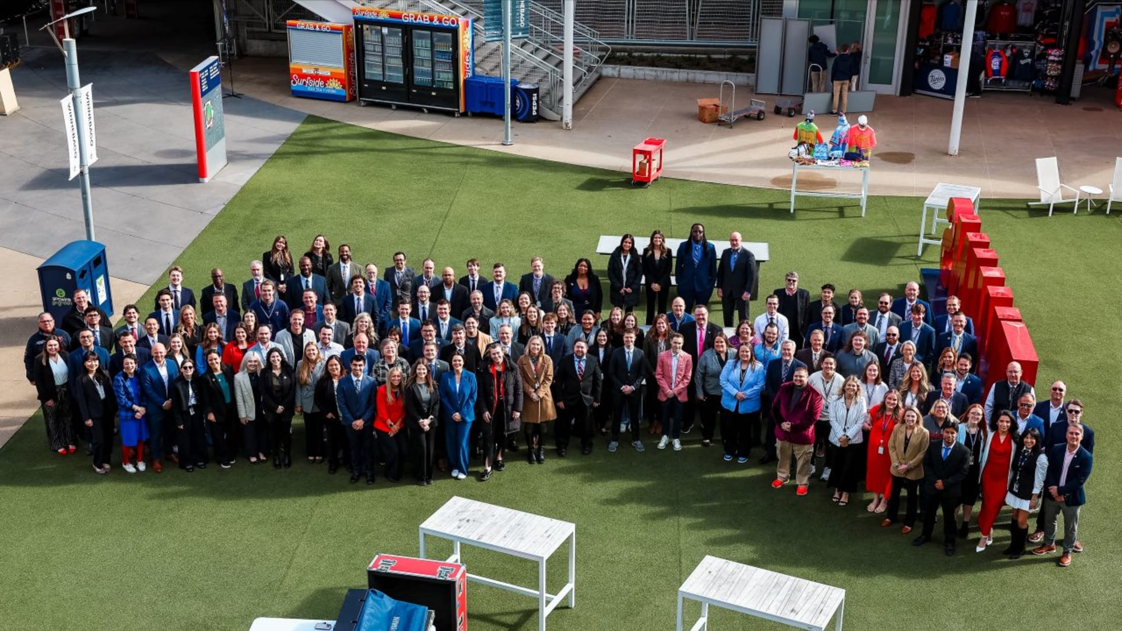 Minnesota Twins front office group photo