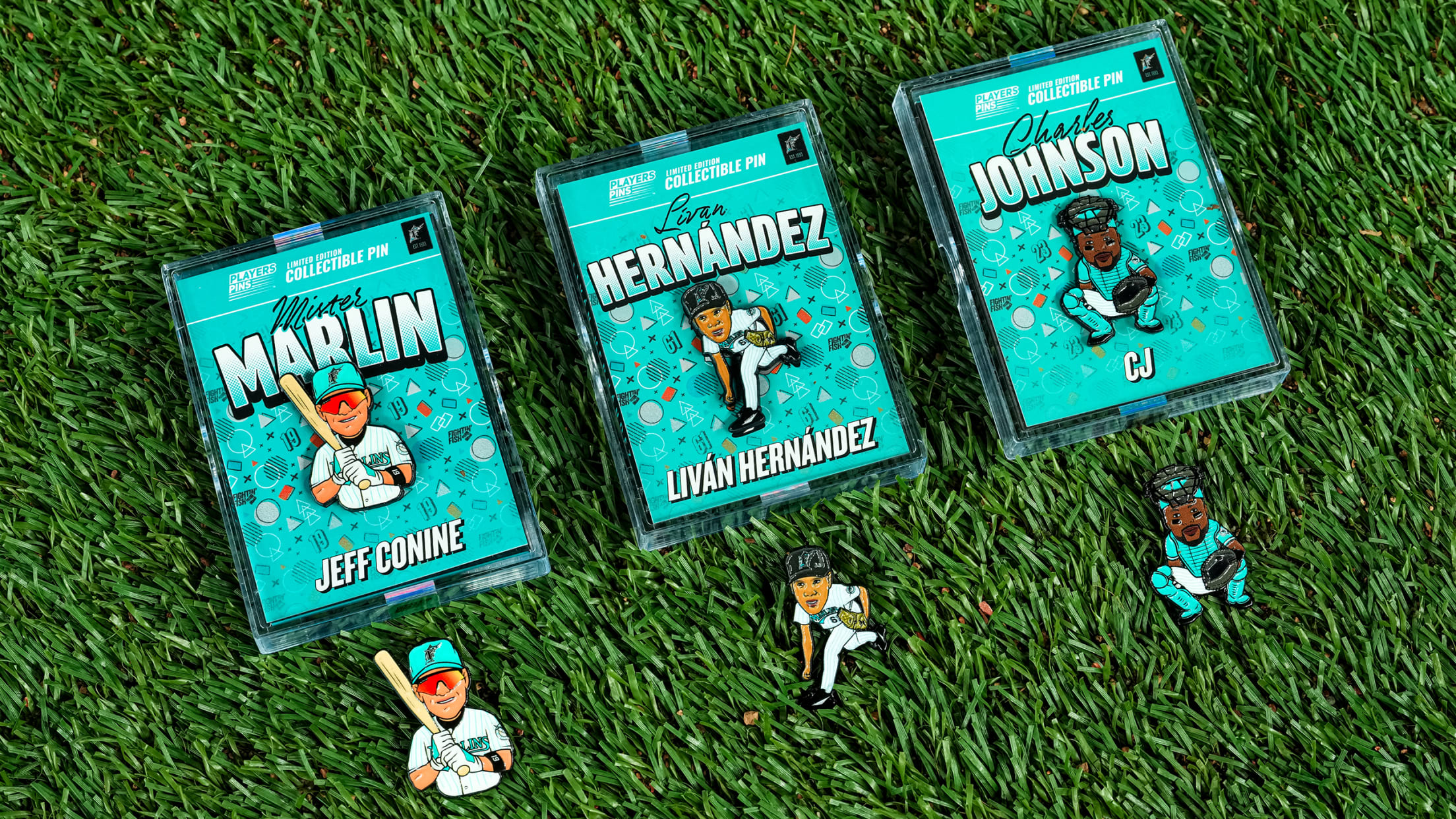 Marlins Legends Pin Series