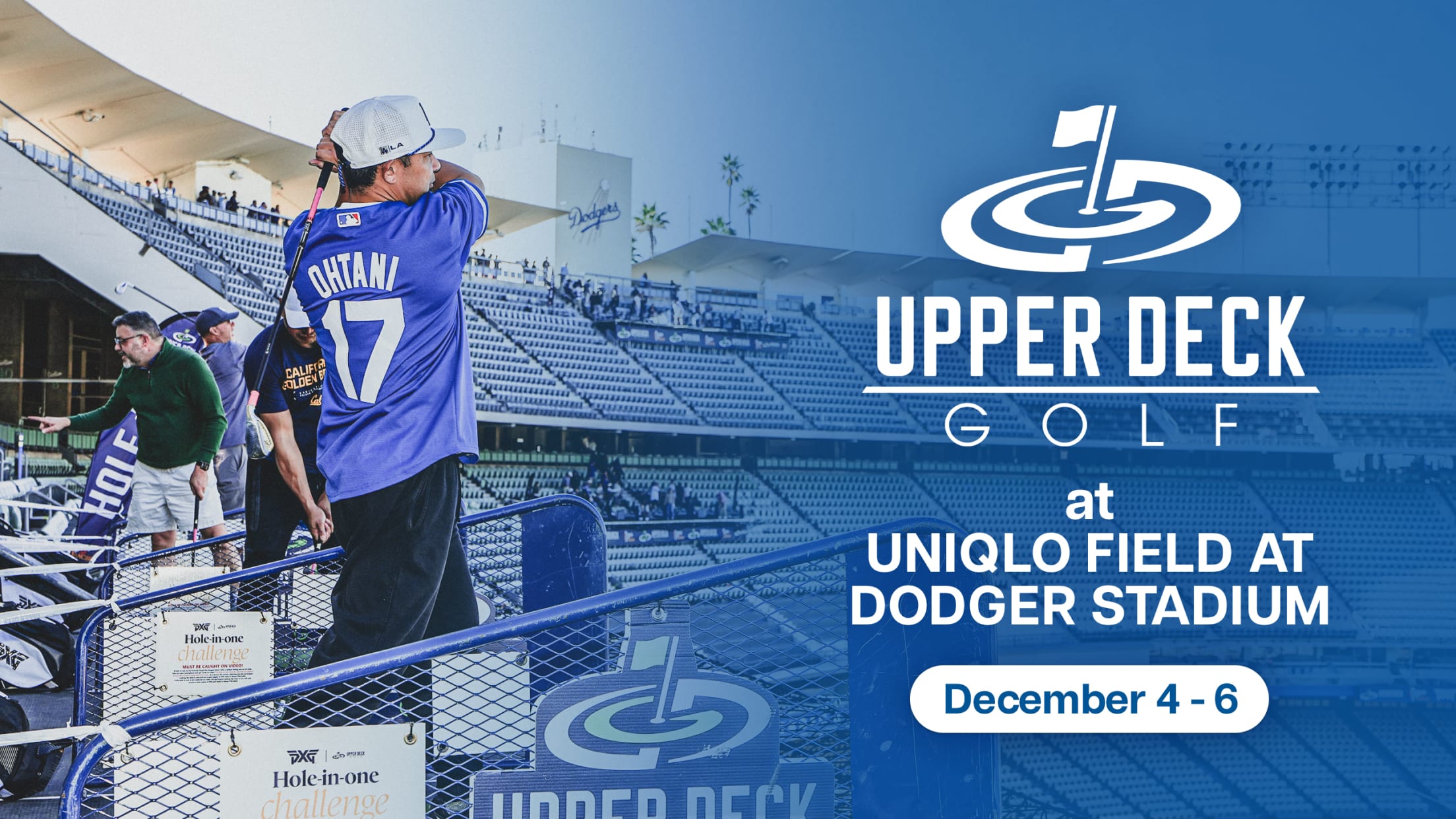 Upper Deck Golf at Dodger Stadium