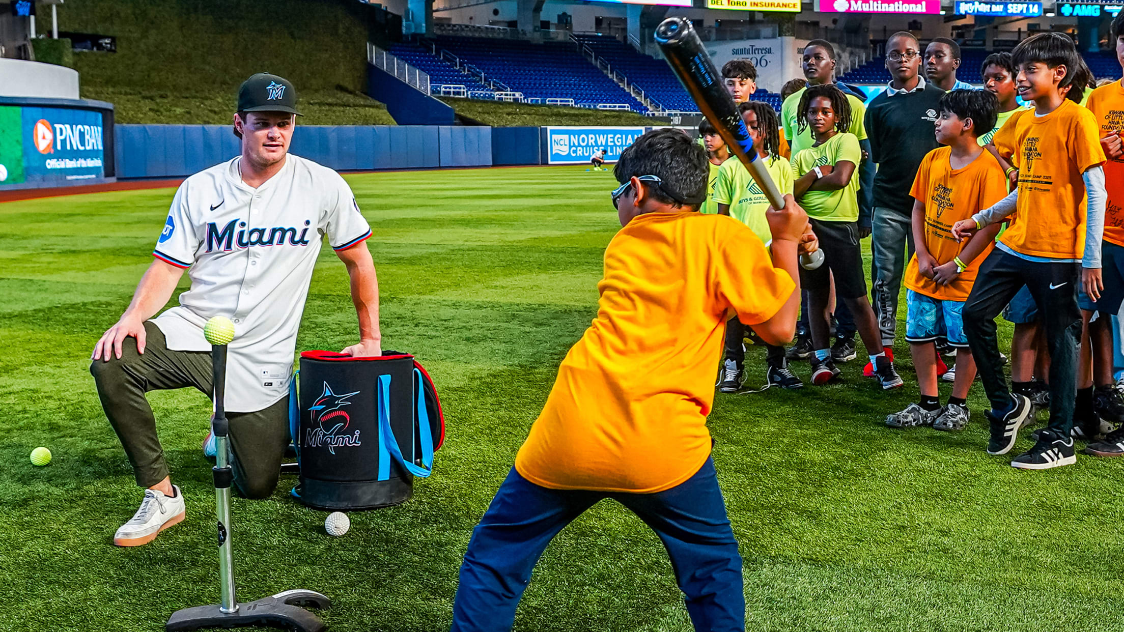 Marlins Foundation PLAY Clinic