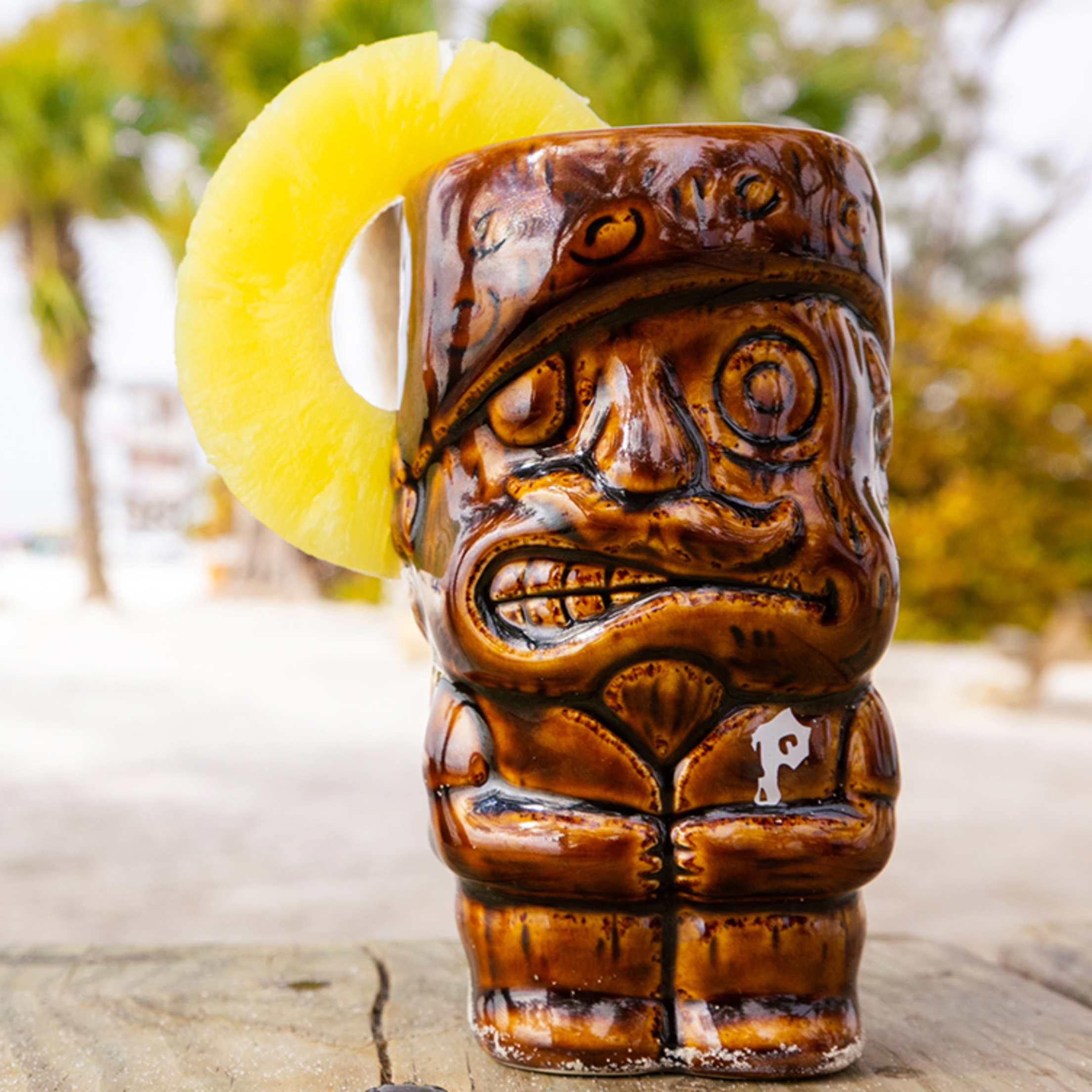 Pirates themed tiki mug