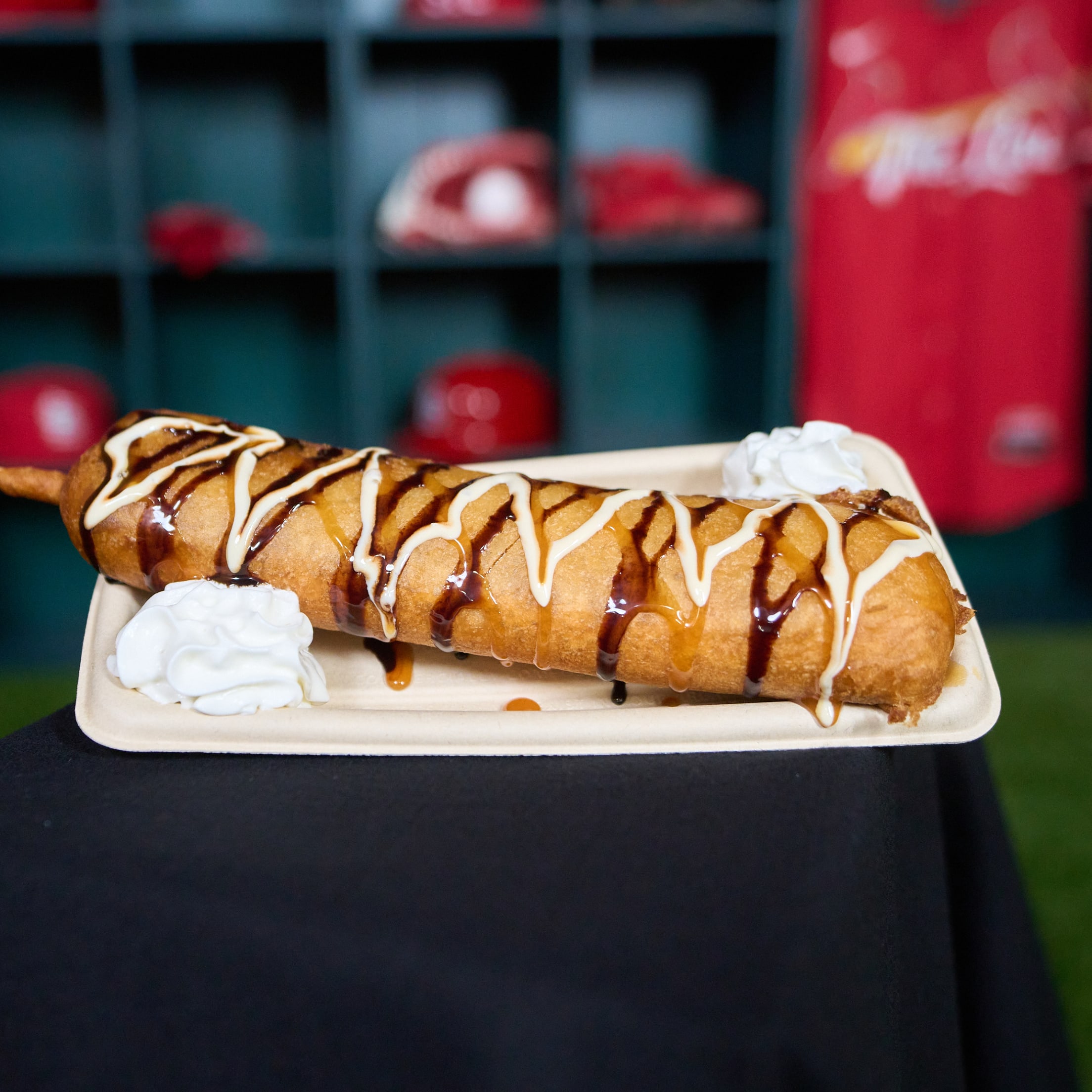 Fried Gooey Butter Cake
