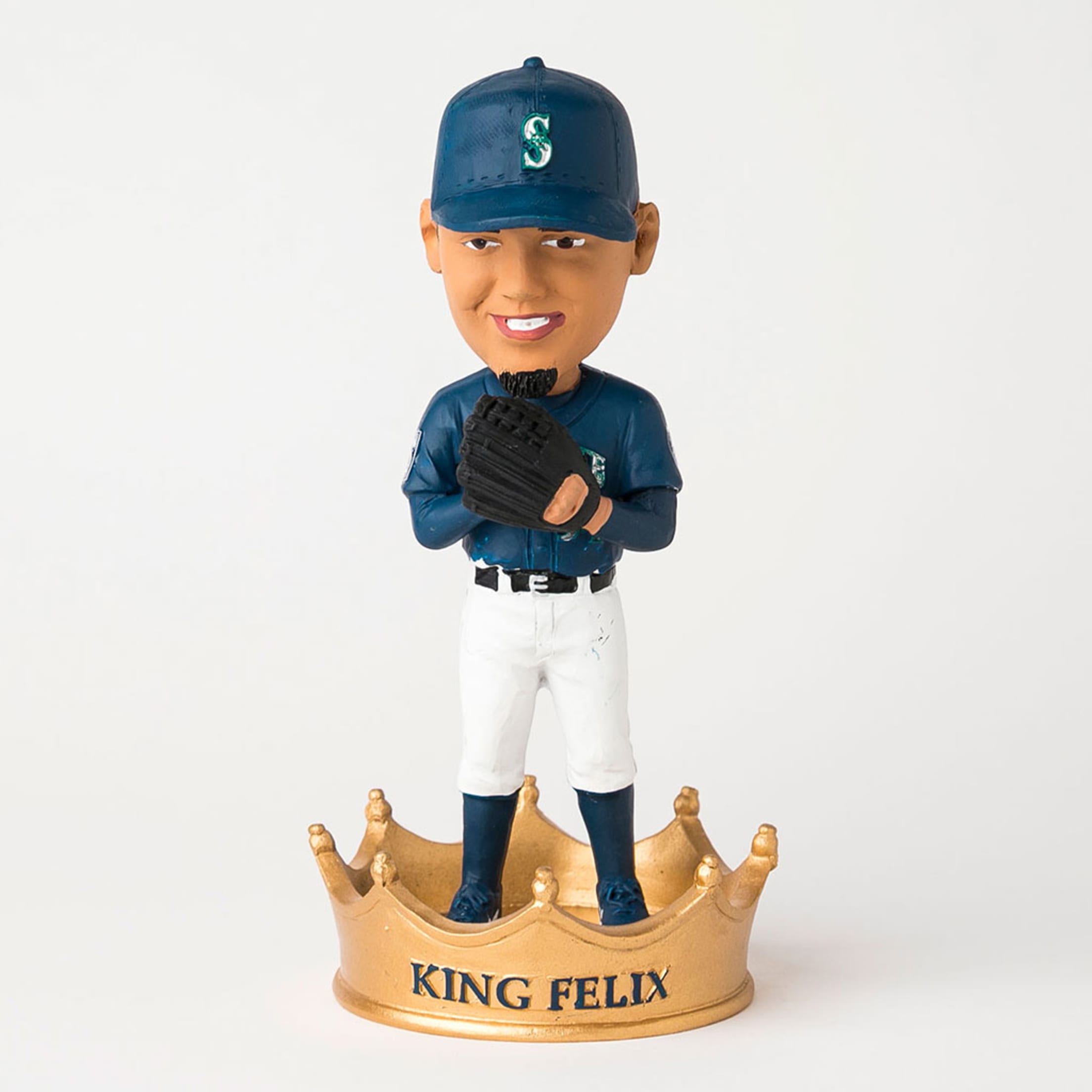 Image of Felix Hernandez 'King Felix' bobblehead