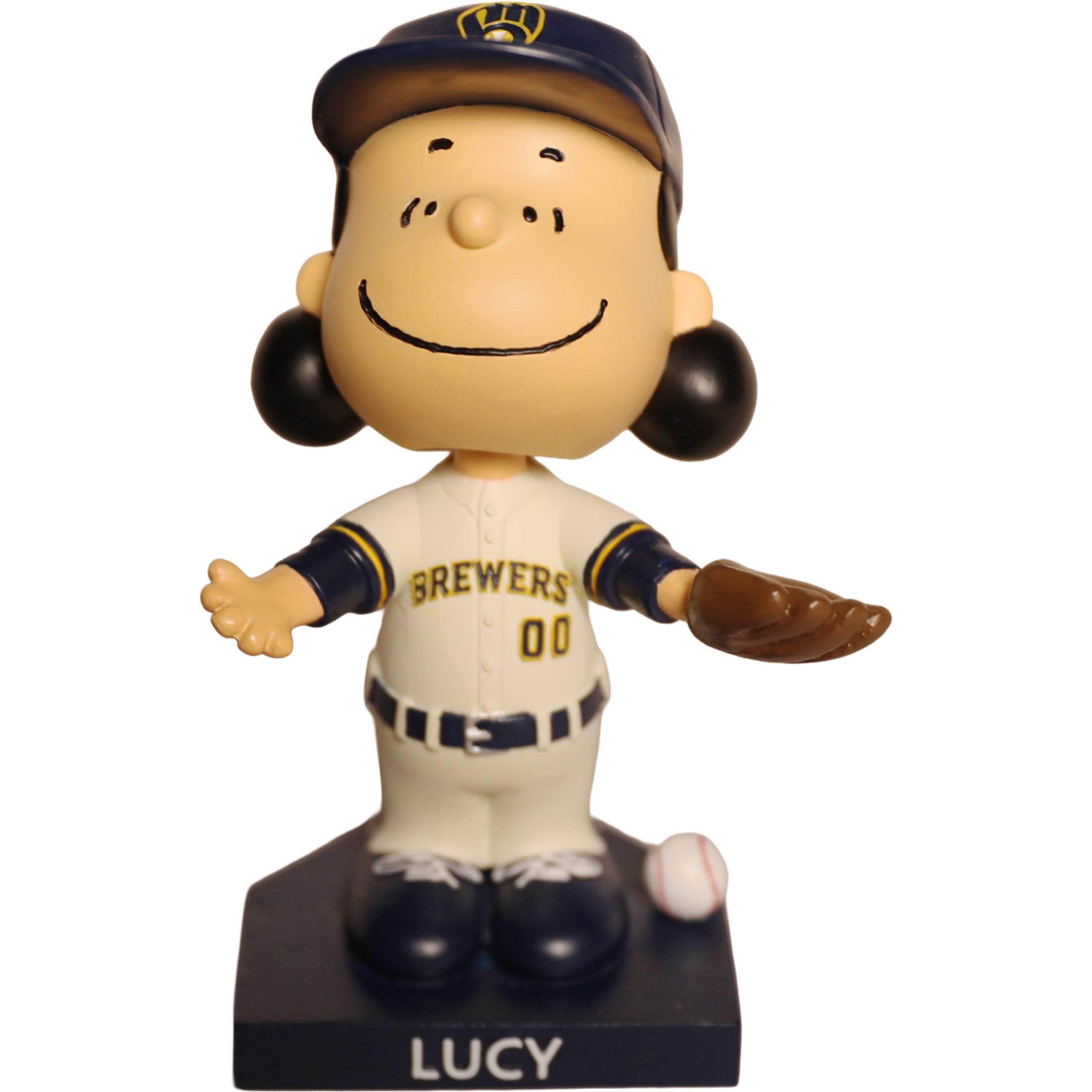 Brewers Peanuts Lucy bobblehead