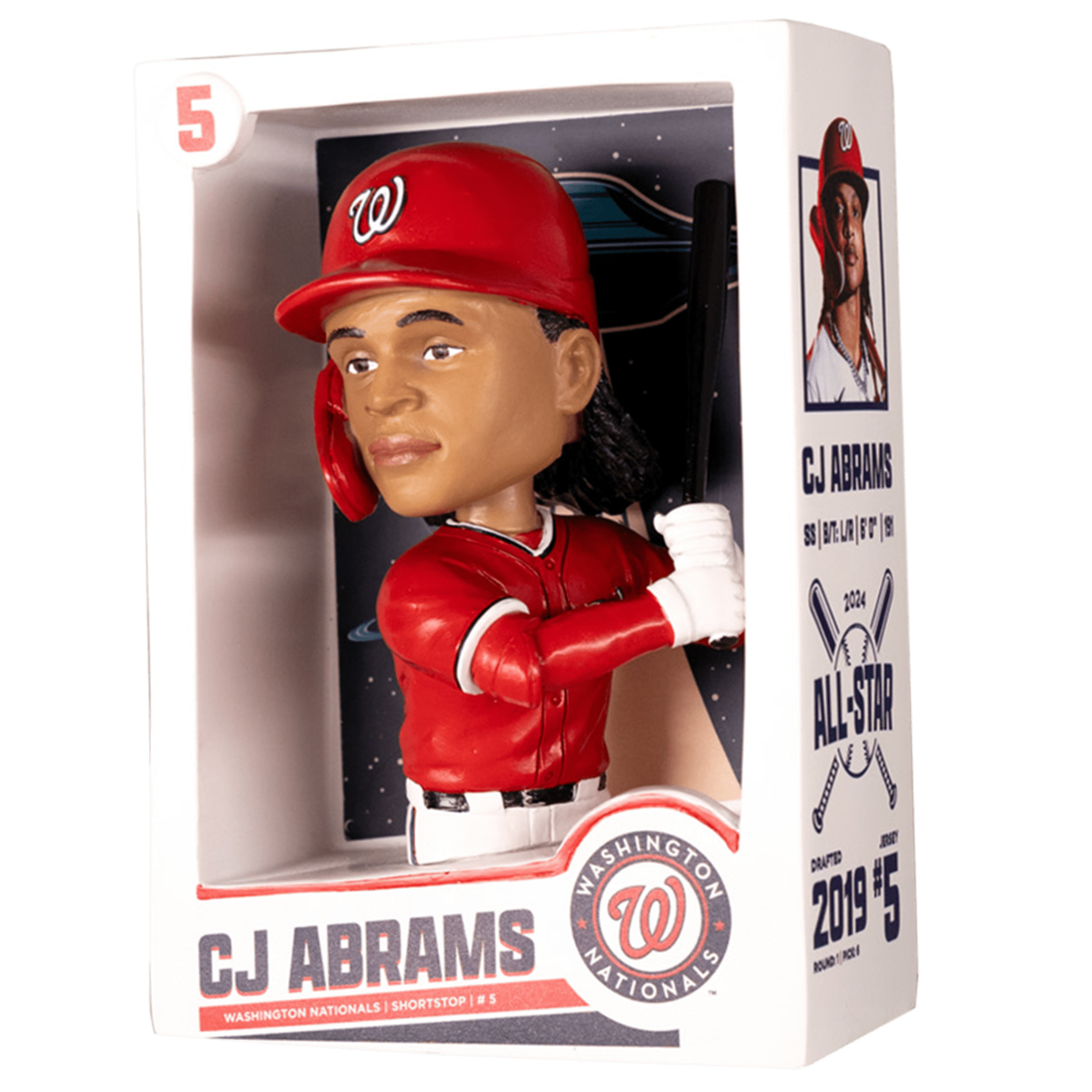 CJ Abrams Baseball Card Bobblehead