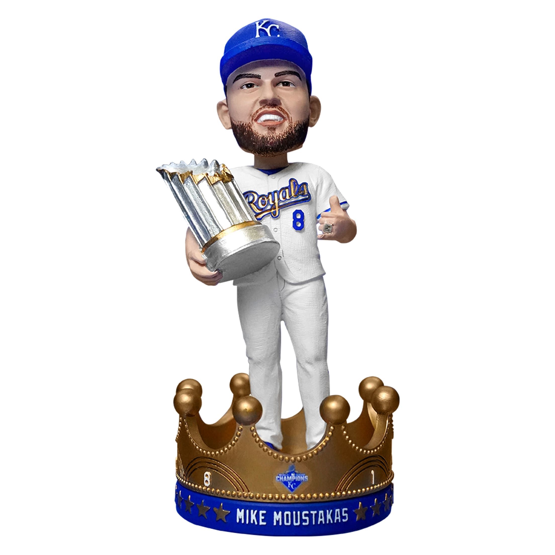 2015 Champs Bobblehead: Mike Moustakas