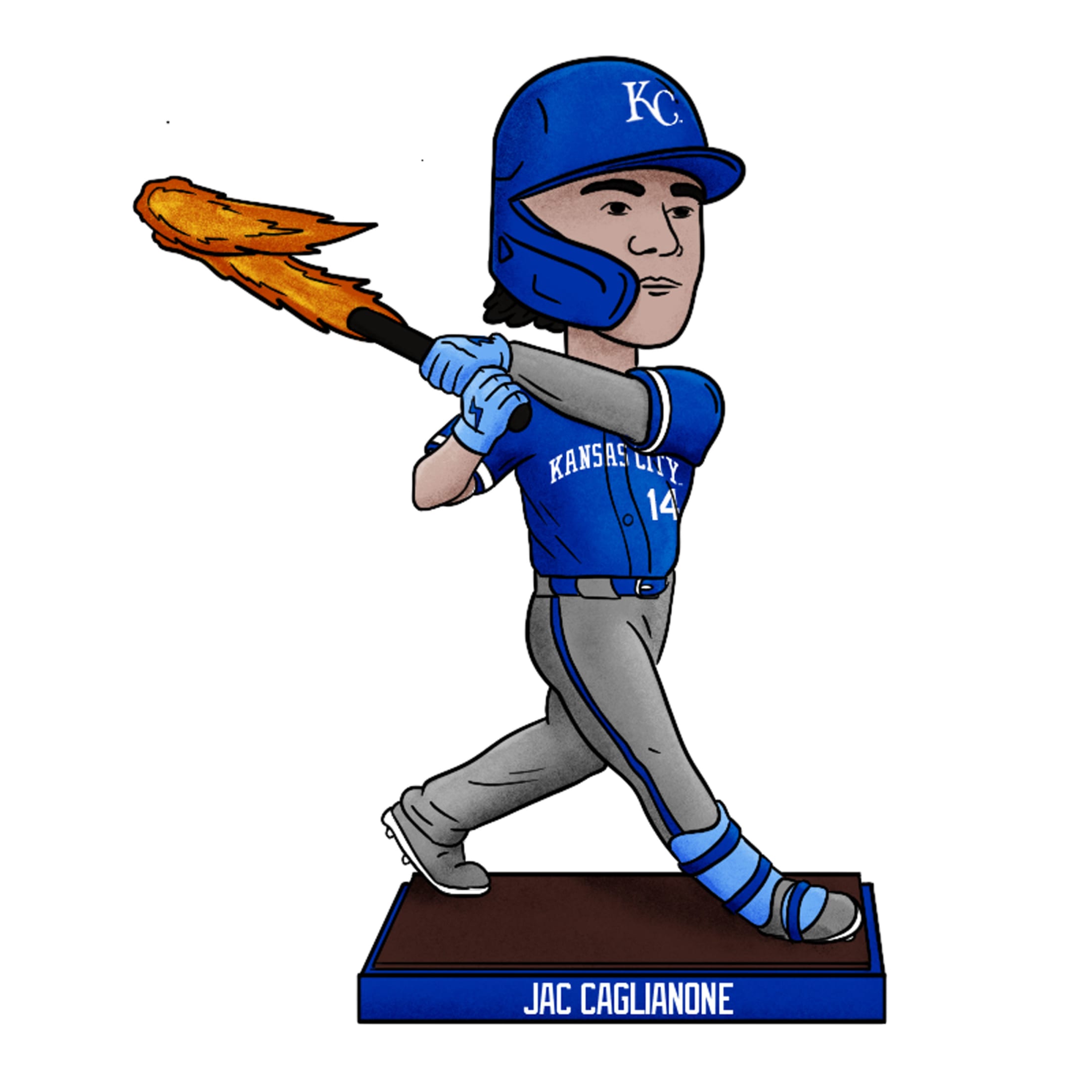 2026 Blazin Bat Jac Bobblehead