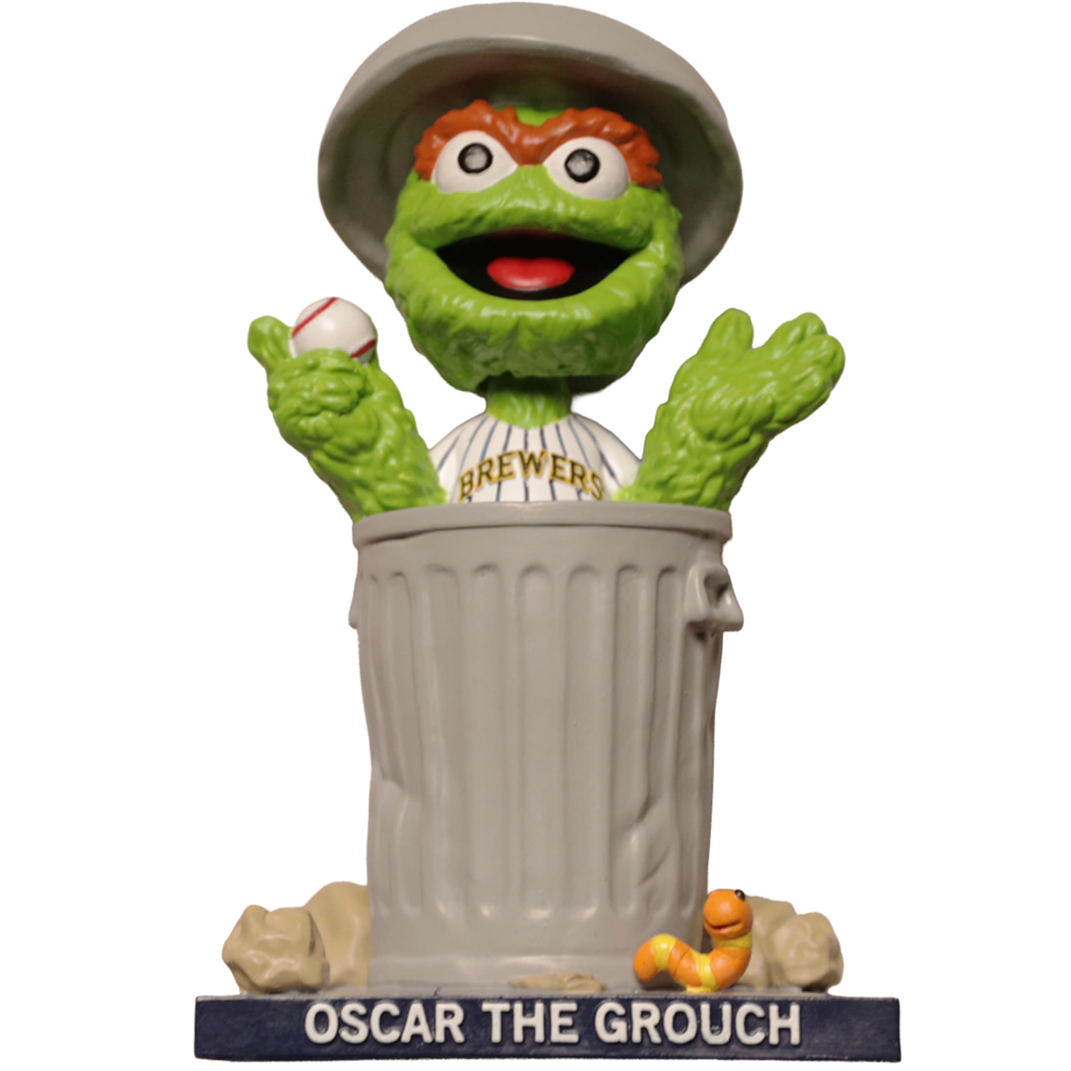 Brewers Oscar the Grouch bobblehead