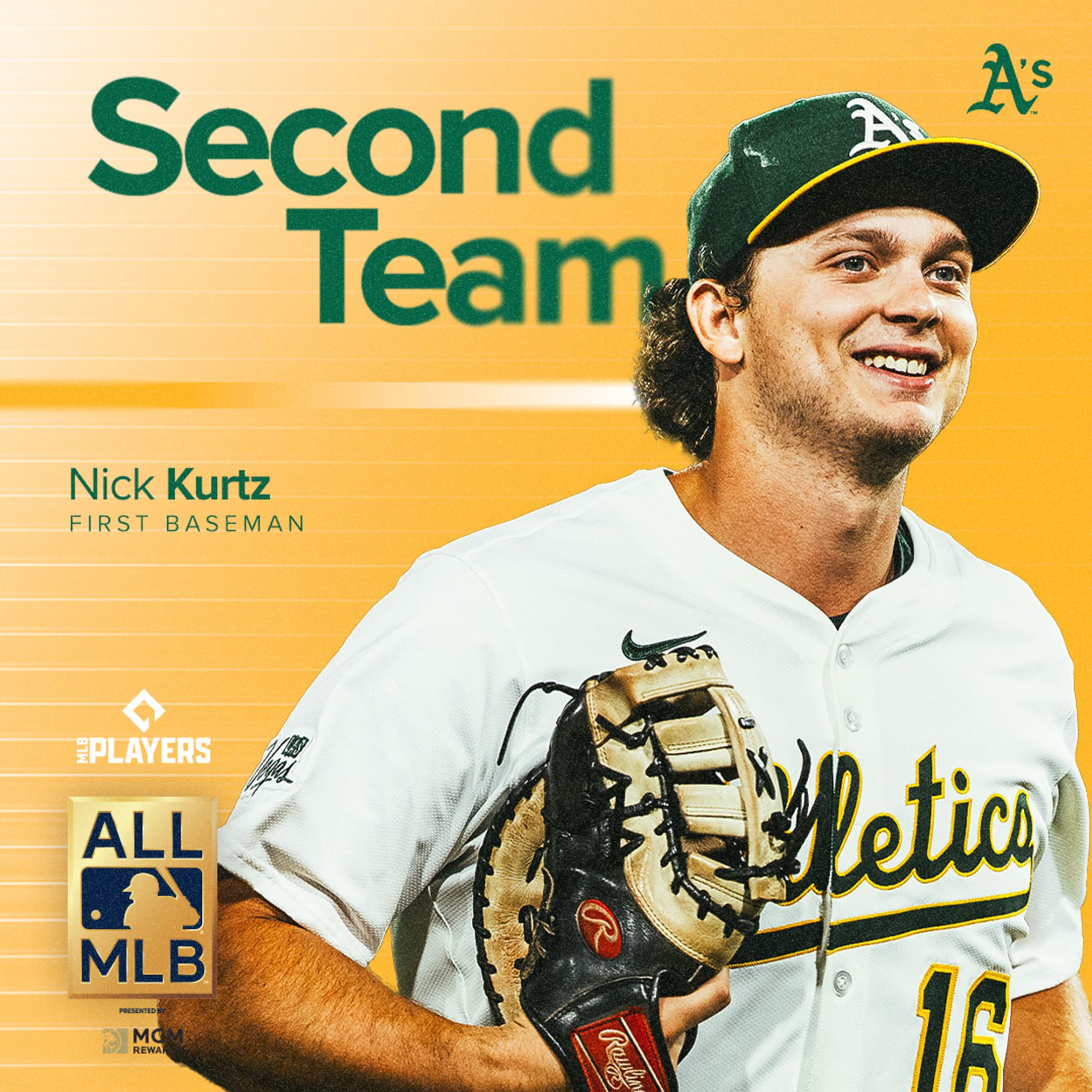 Nick Kurtz - All-MLB Second Team - 2025