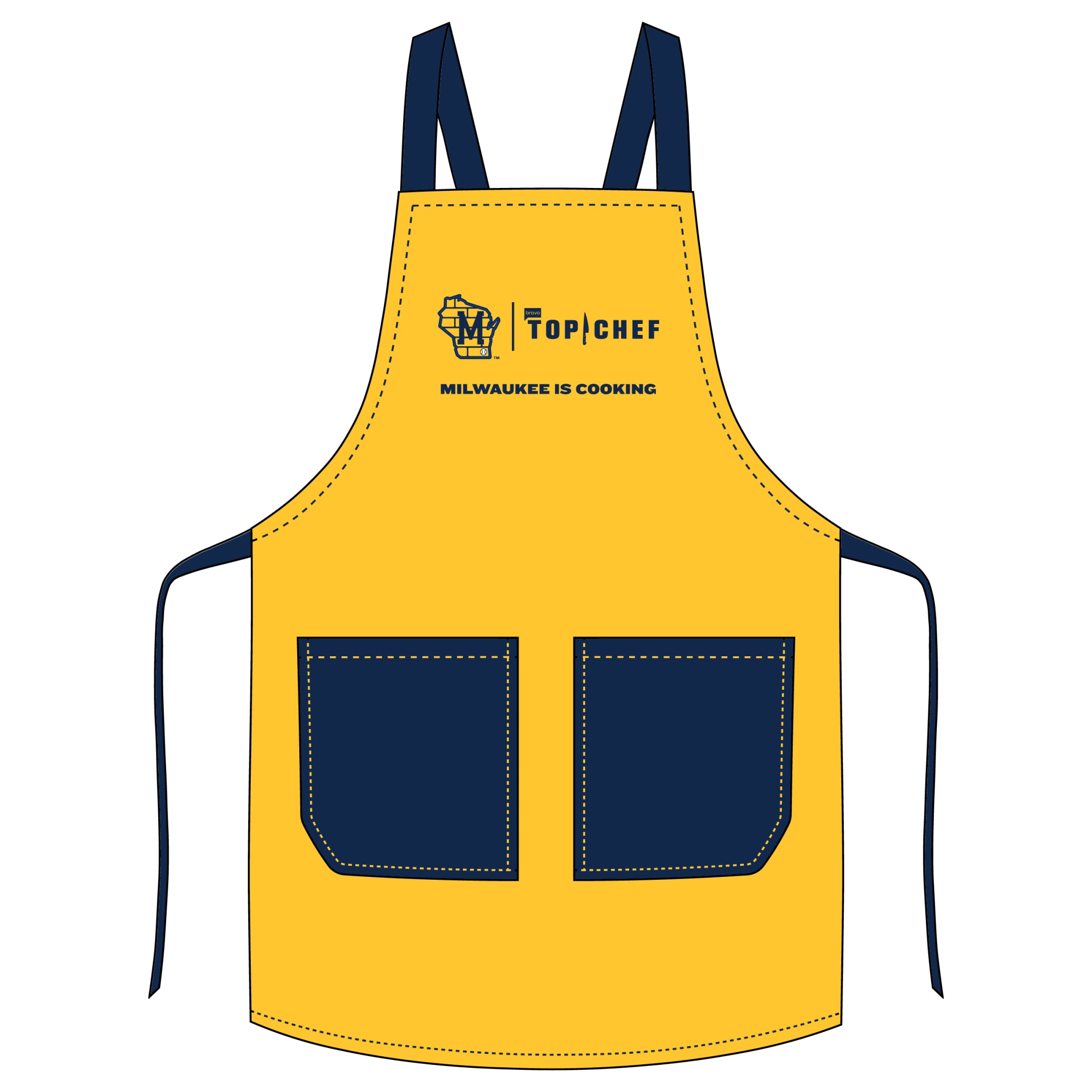 Limited-edition Brewers and Top Chef-branded apron