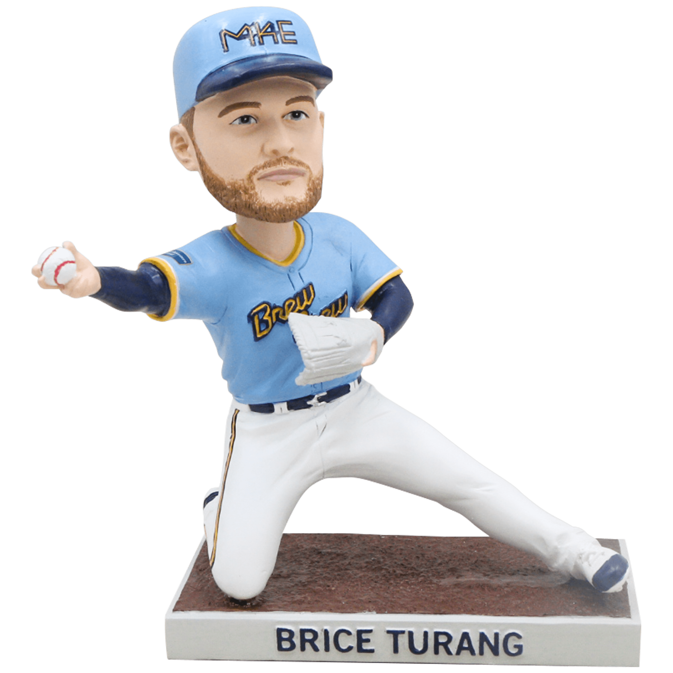 Brice Turang Platinum Glove Bobblehead