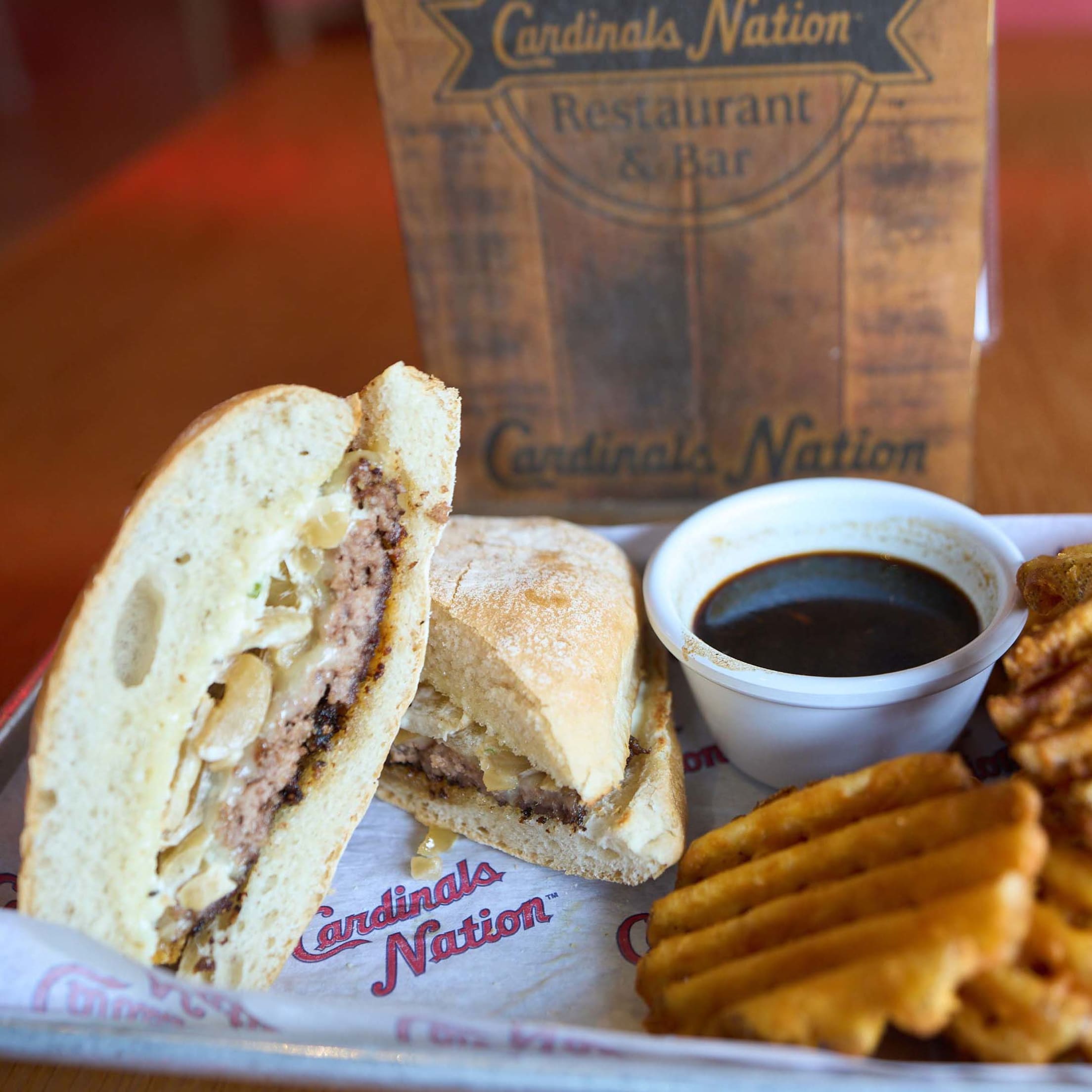 French Dipped Burger