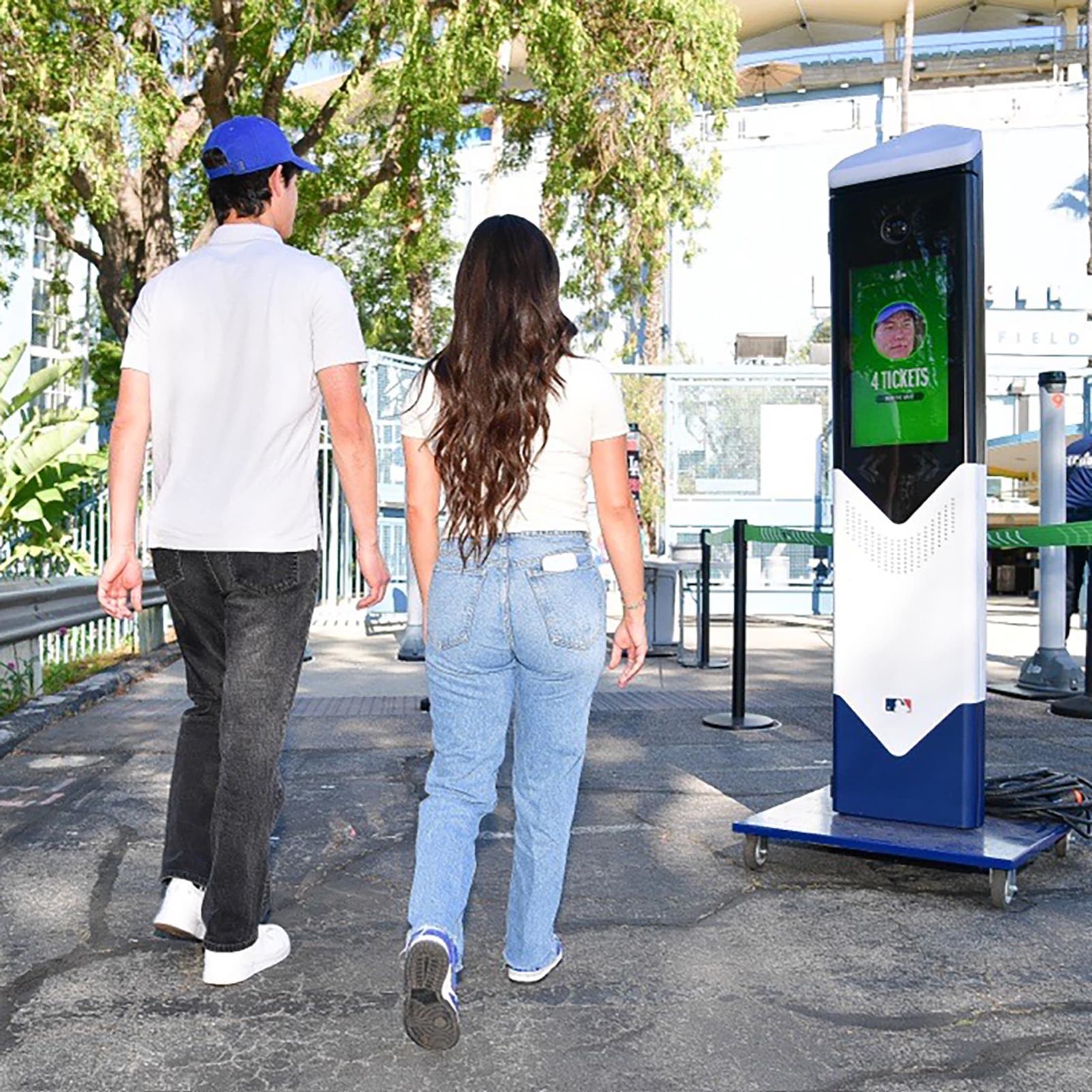 Head to a designated Go-Ahead Entry lane