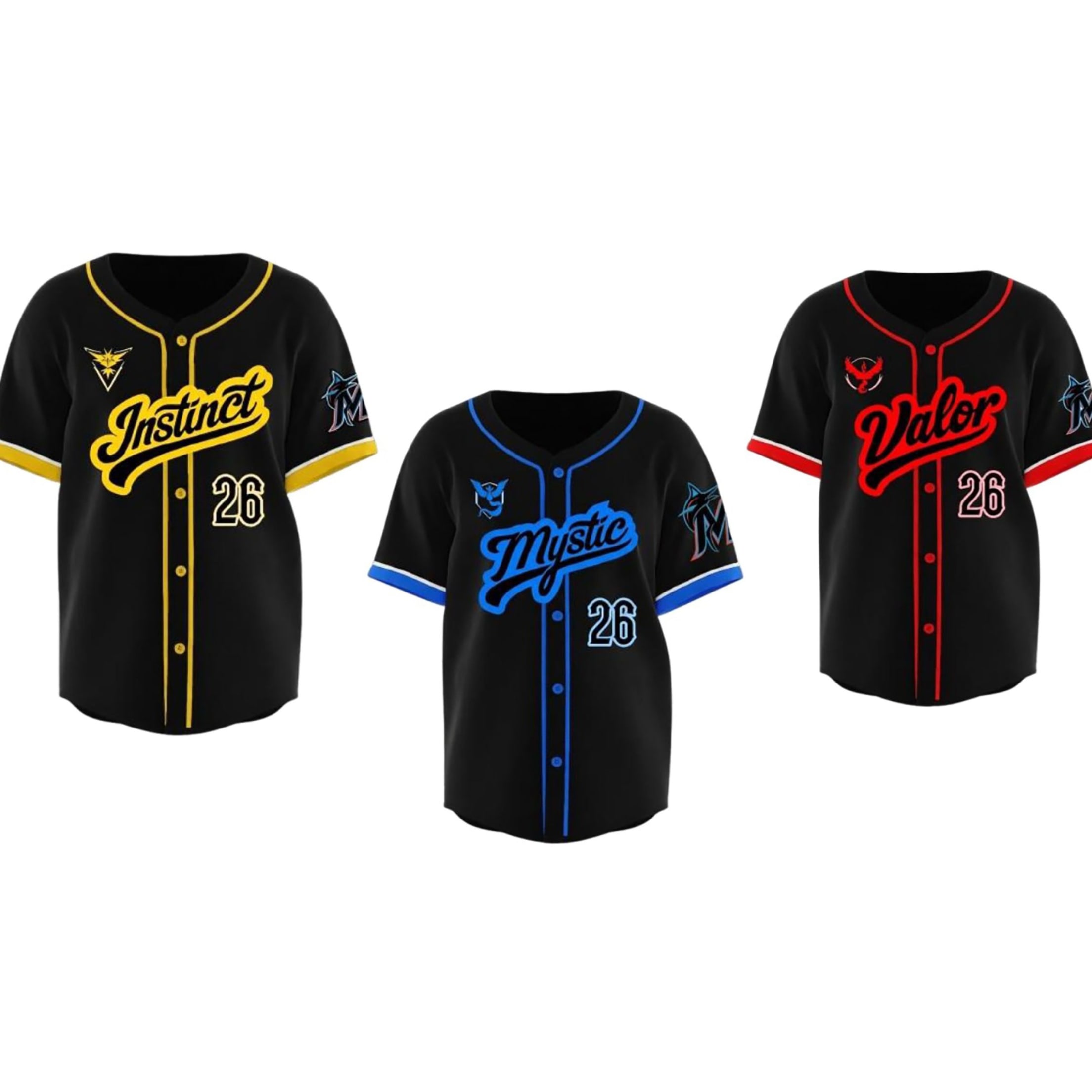 Pokemon GO Jerseys