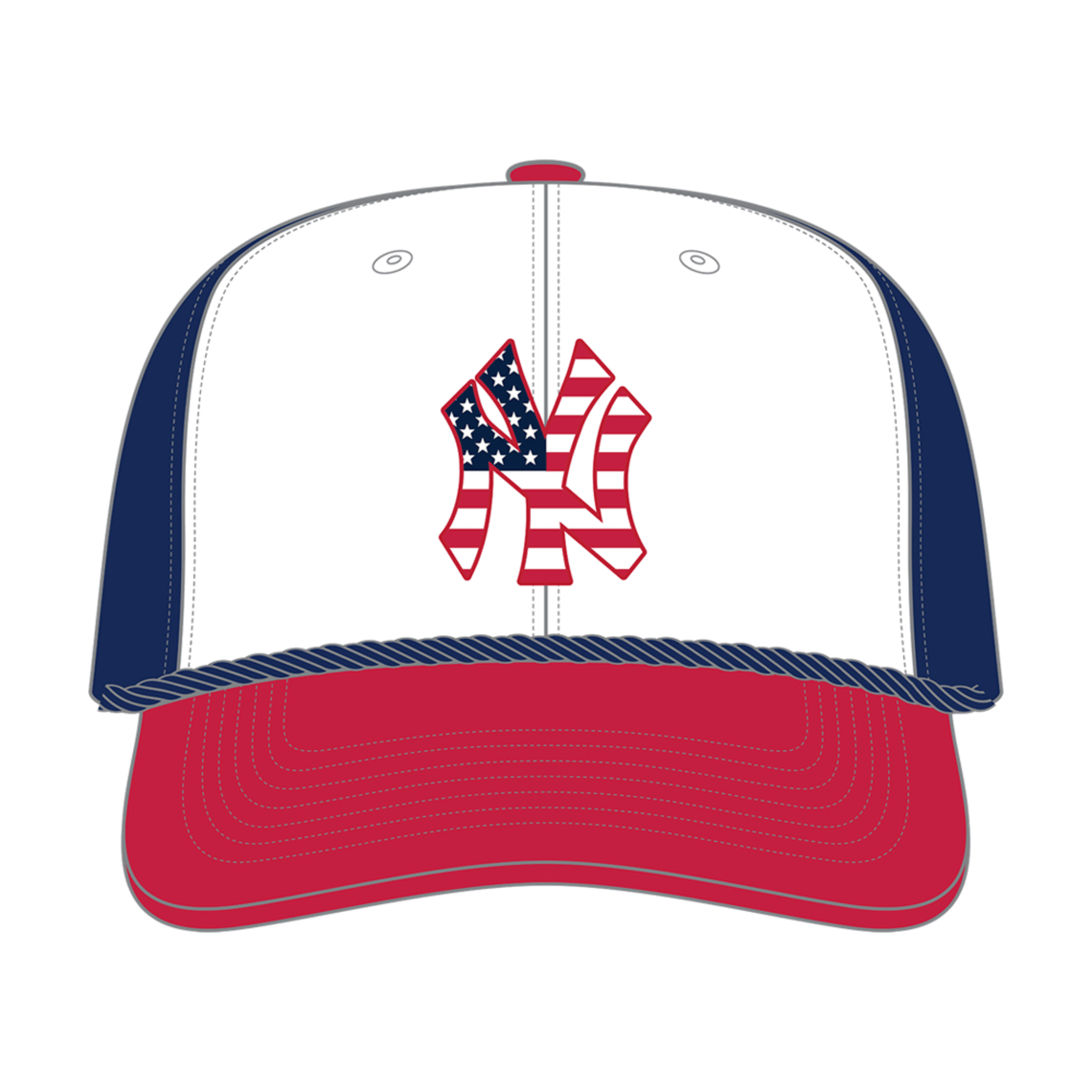 Yankees 4th of July Cap