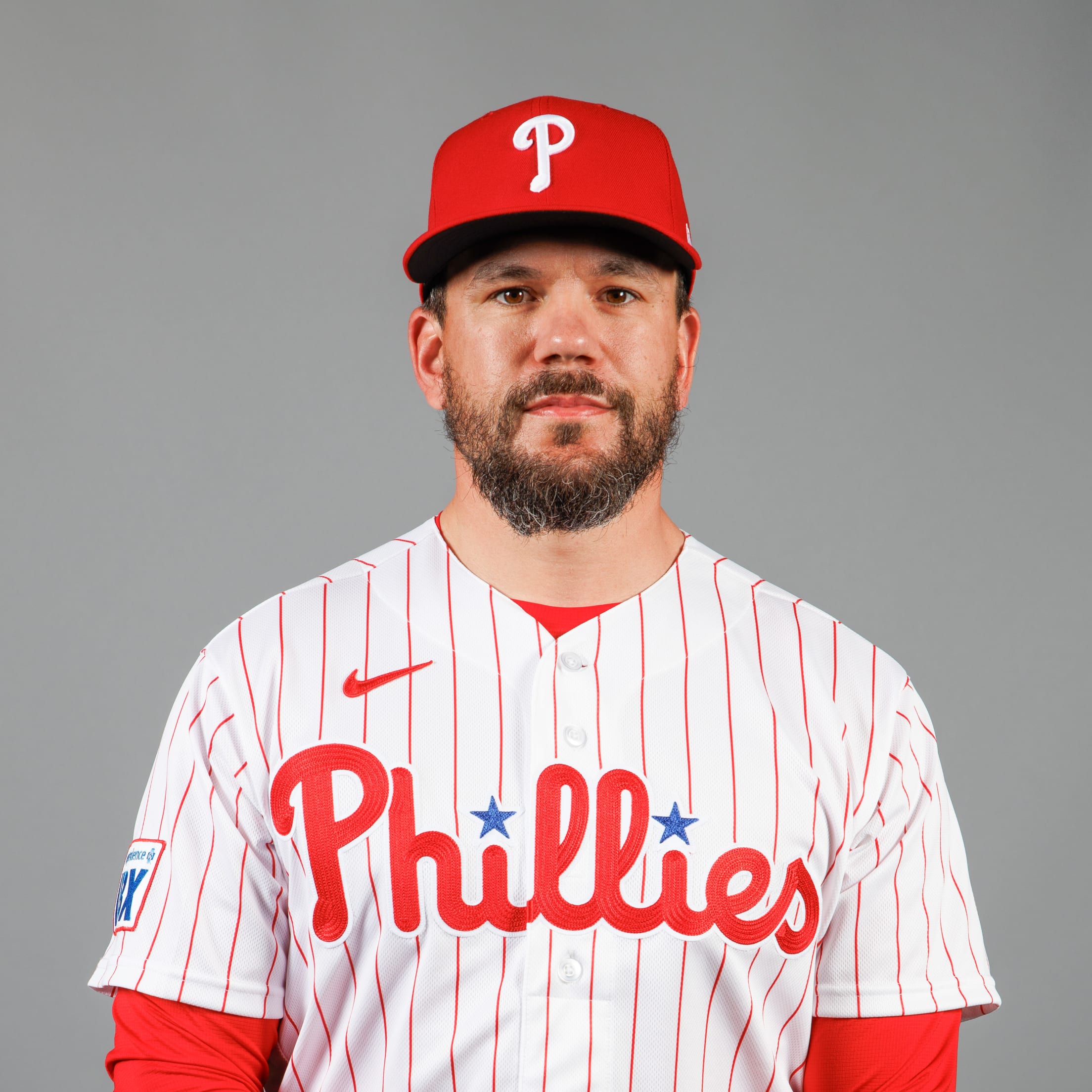Kyle Schwarber headshot.