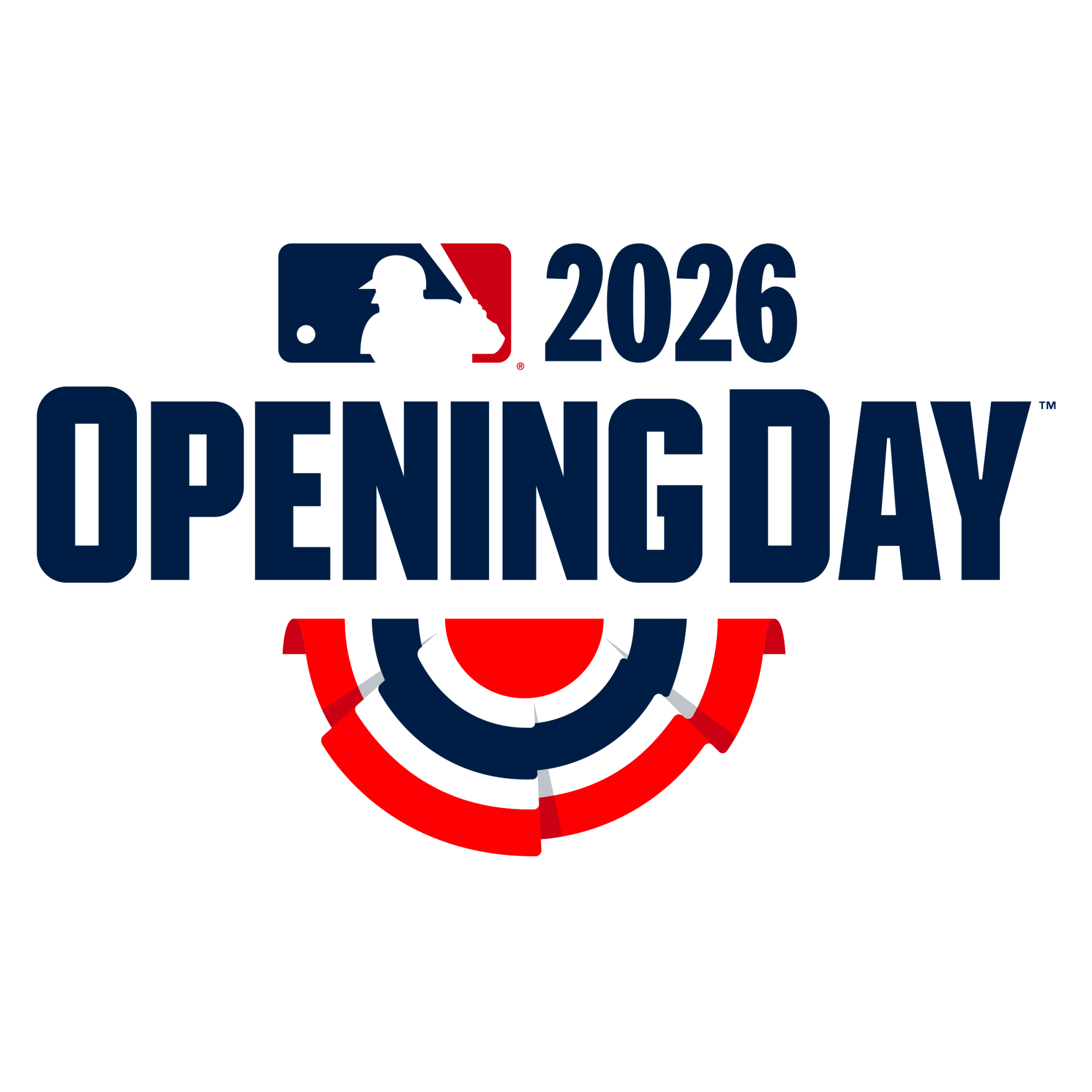 2026 MLB Opening Day logo
