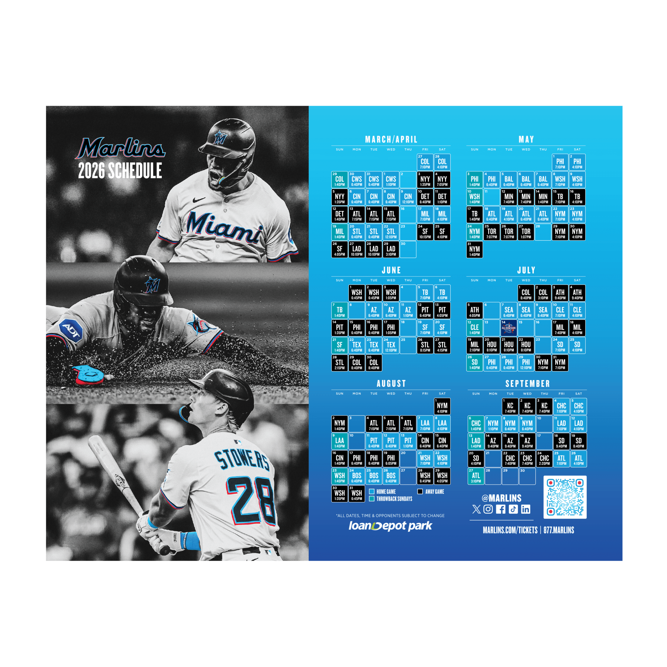 2026 Schedule Magnet