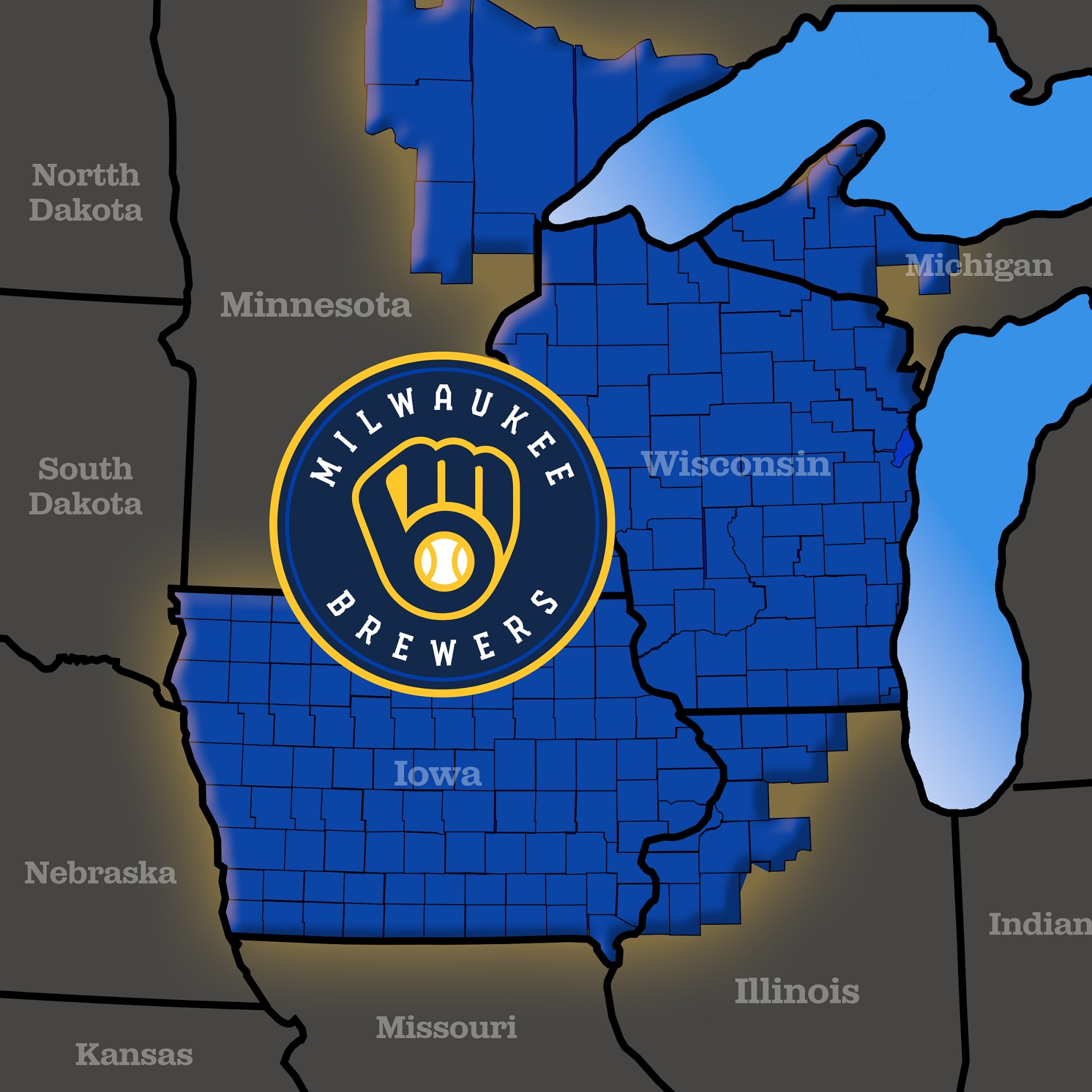 Brewers Home Television Territory