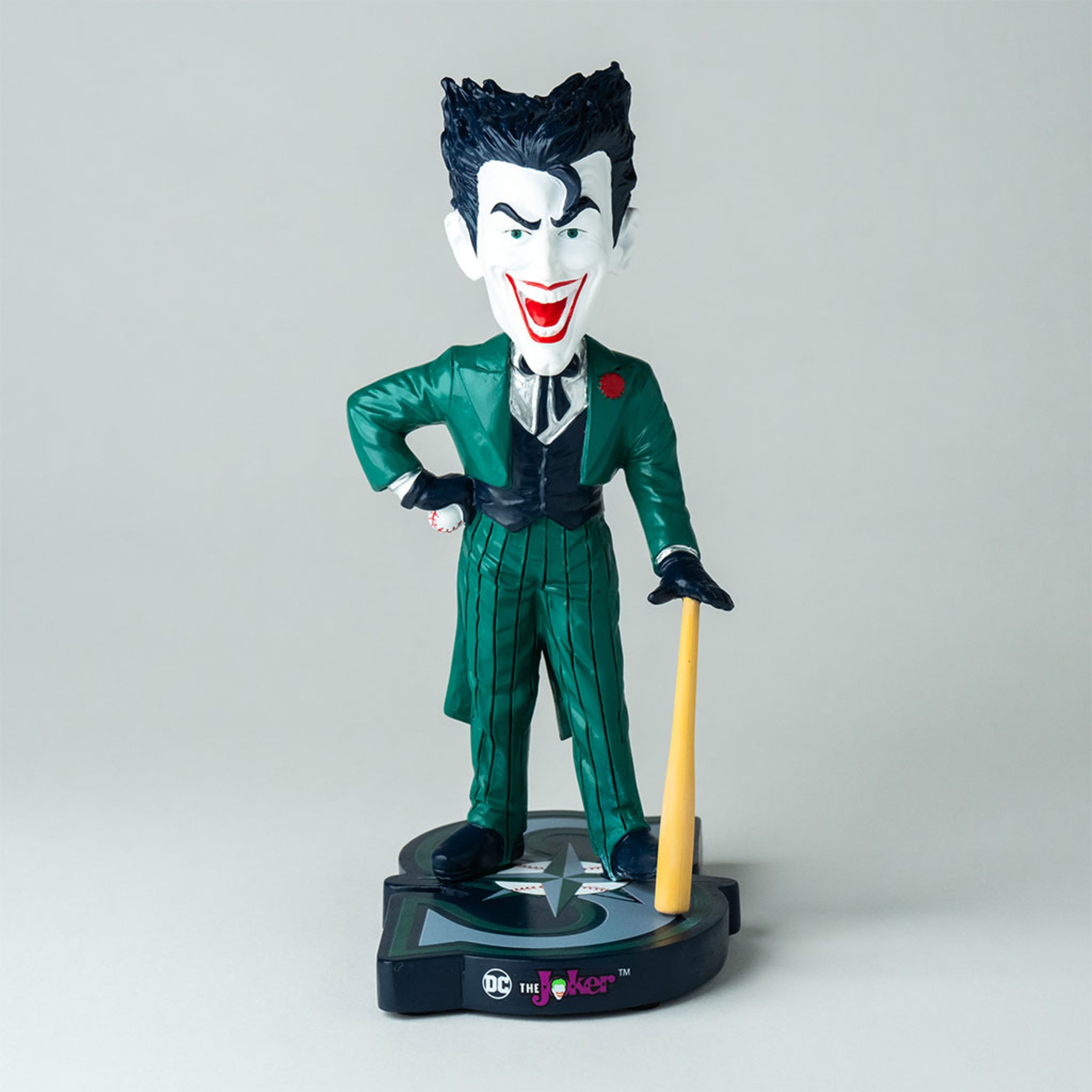 Image of Mariners-themed DC Comics "Joker" bobblehead