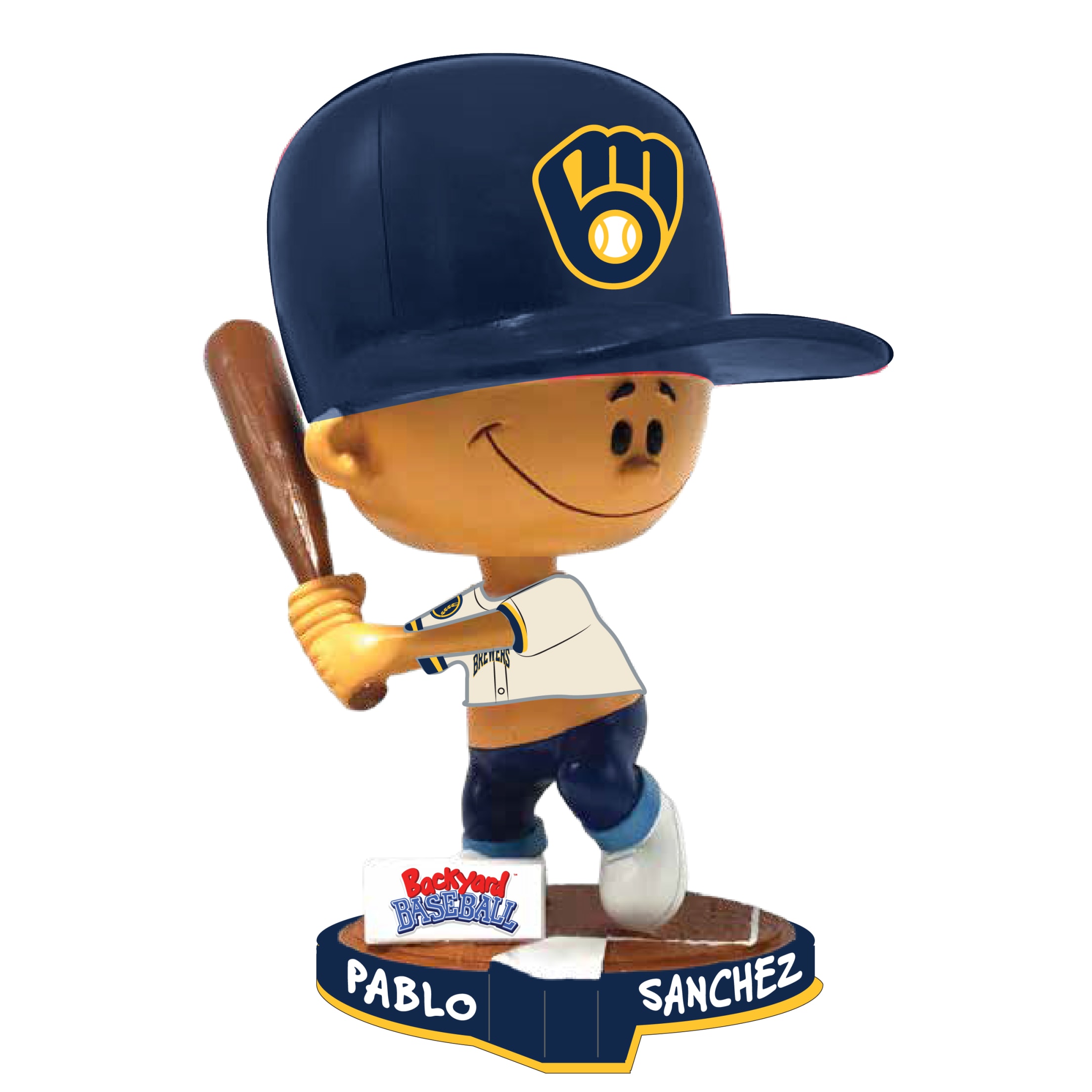 Bobblehead featuring Backyard Sports® legend Pablo Sanchez