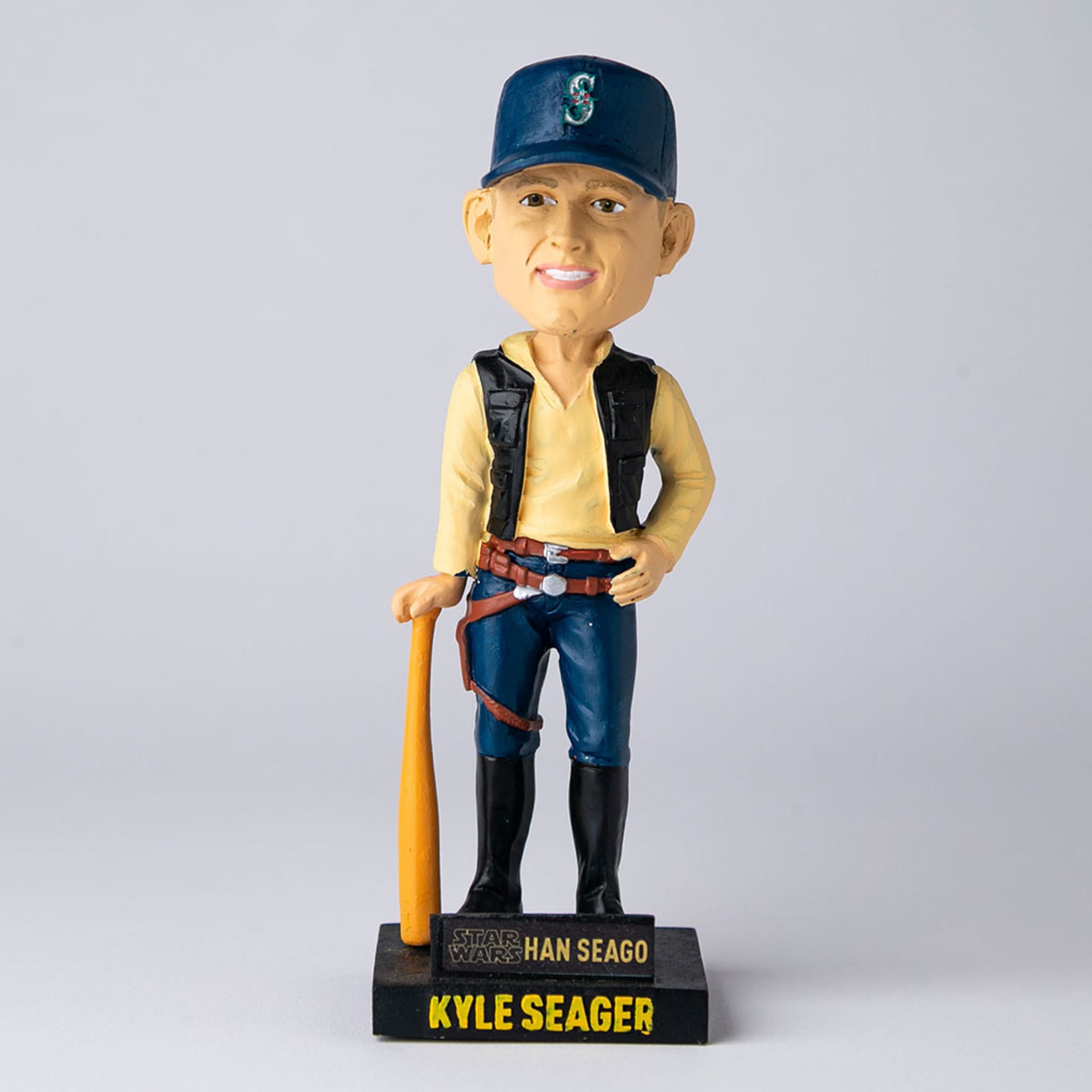 Image of Star Wars Han Seago Kyle Seager bobblehead