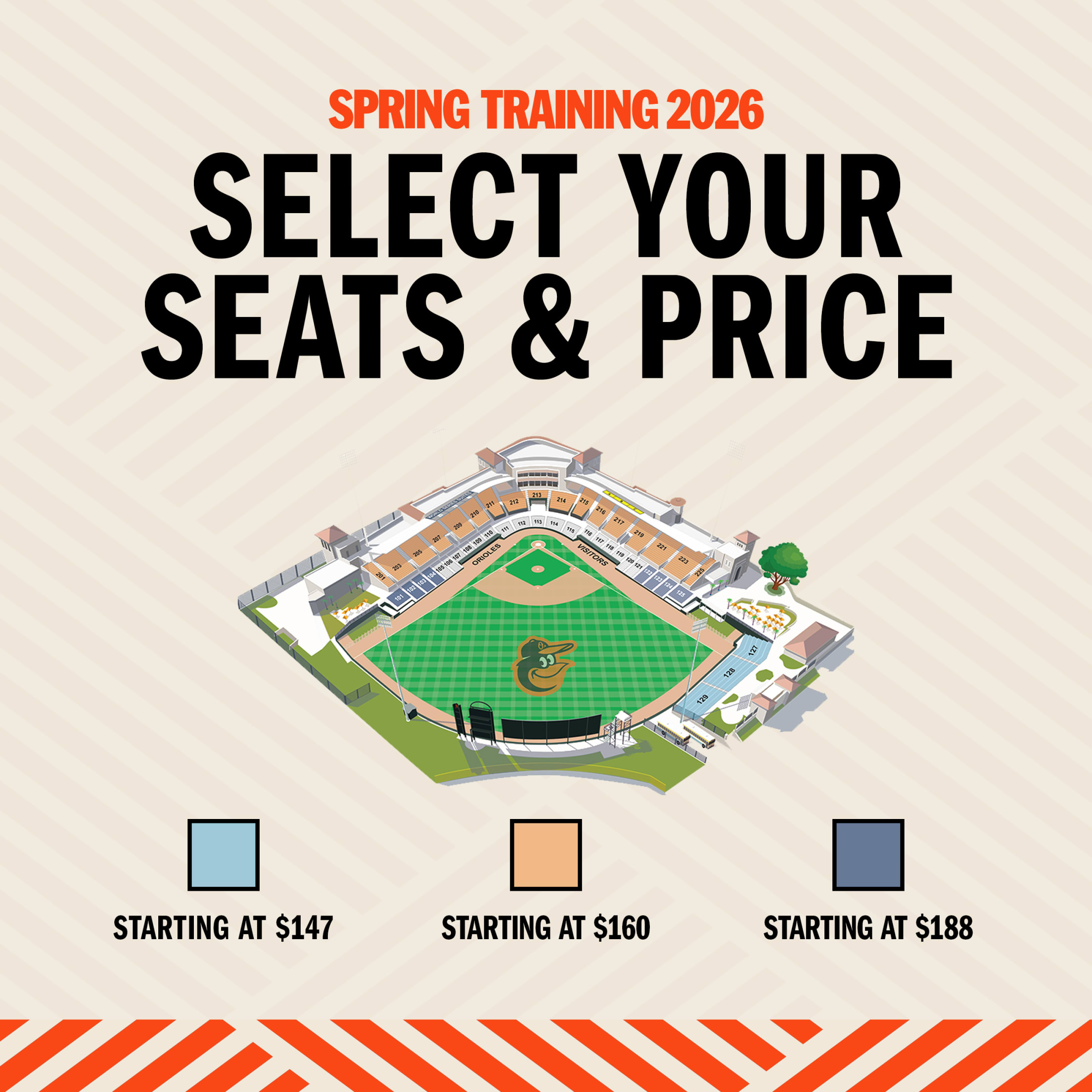 Select your seat & price