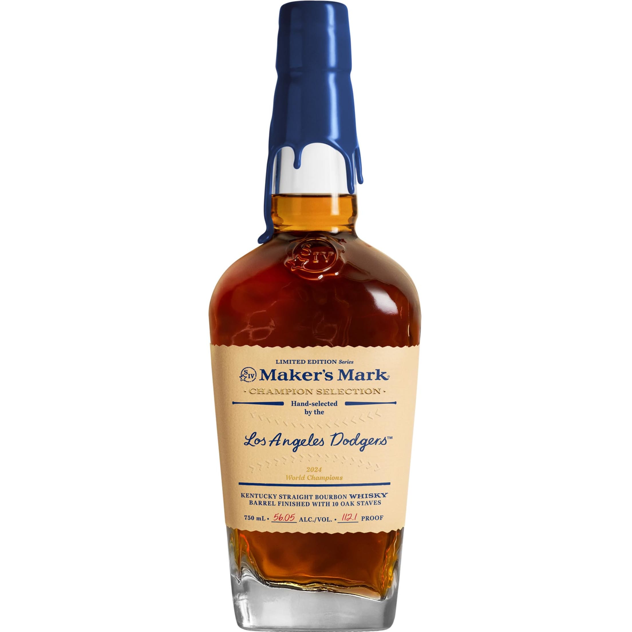 Blue Heaven and Bourbon Bottle