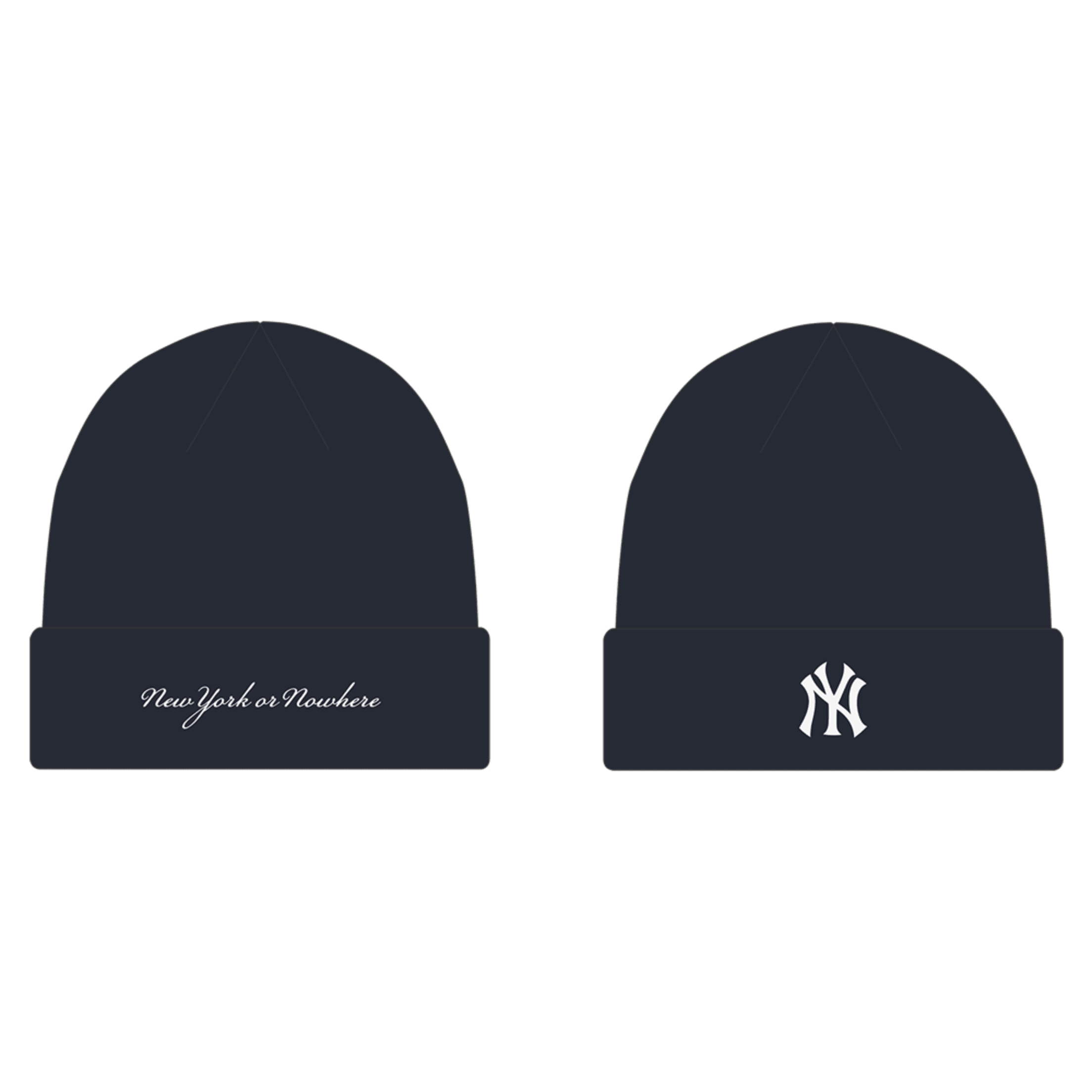 Yankees + New York or Nowhere Knit Hat