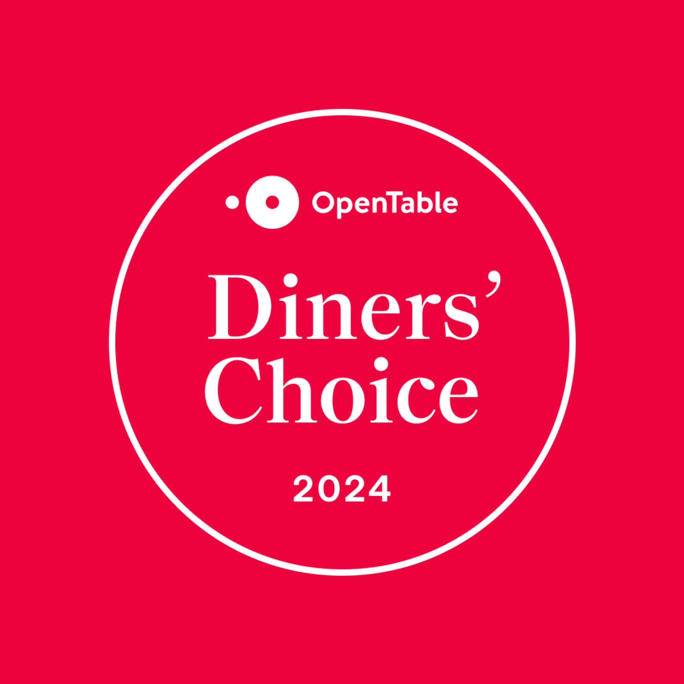 OpenTable - Diners' Choice - 2024