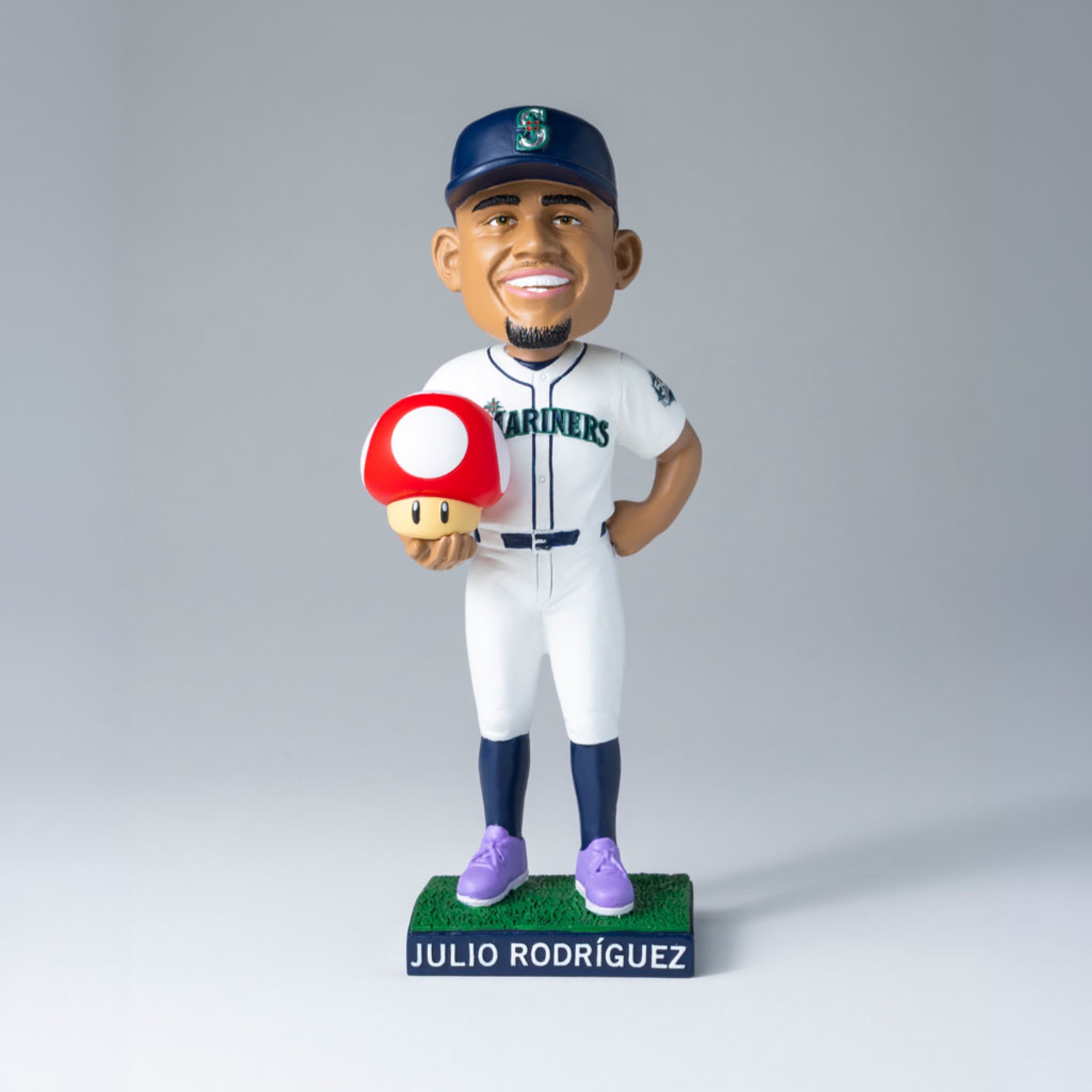 Super Mario Day - Power-Up Julio Rodríguez Bobblehead