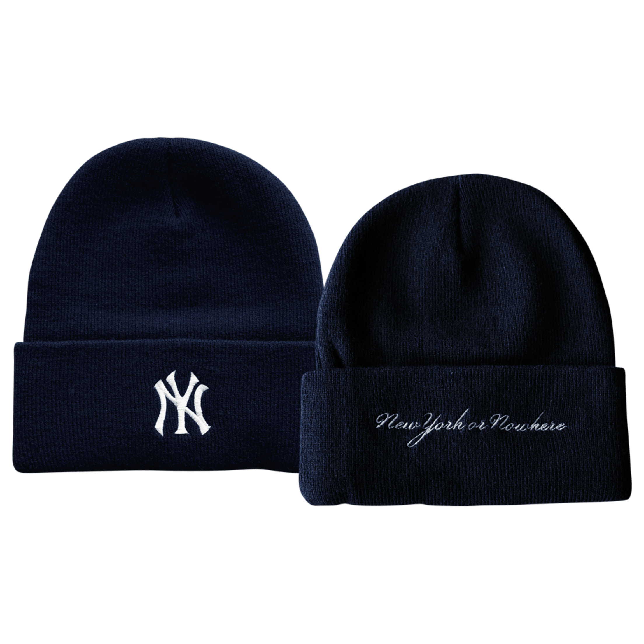Yankees + New York or Nowhere Knit Hat