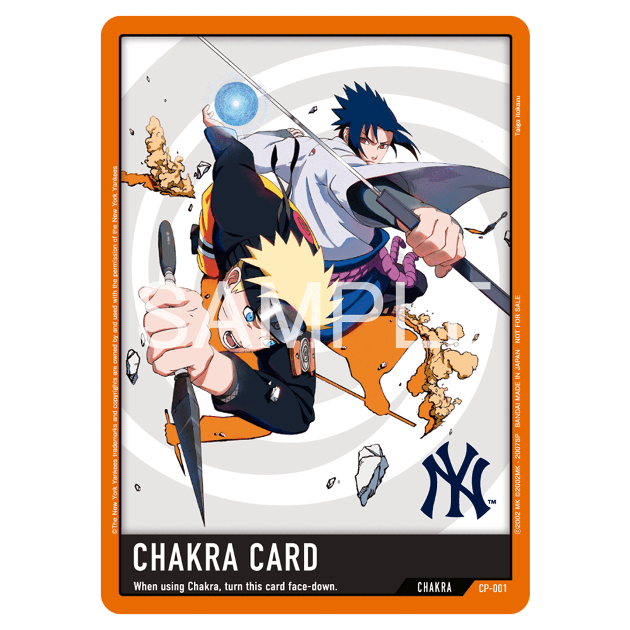 NARUTO Yankee Stadium Exclusive Card