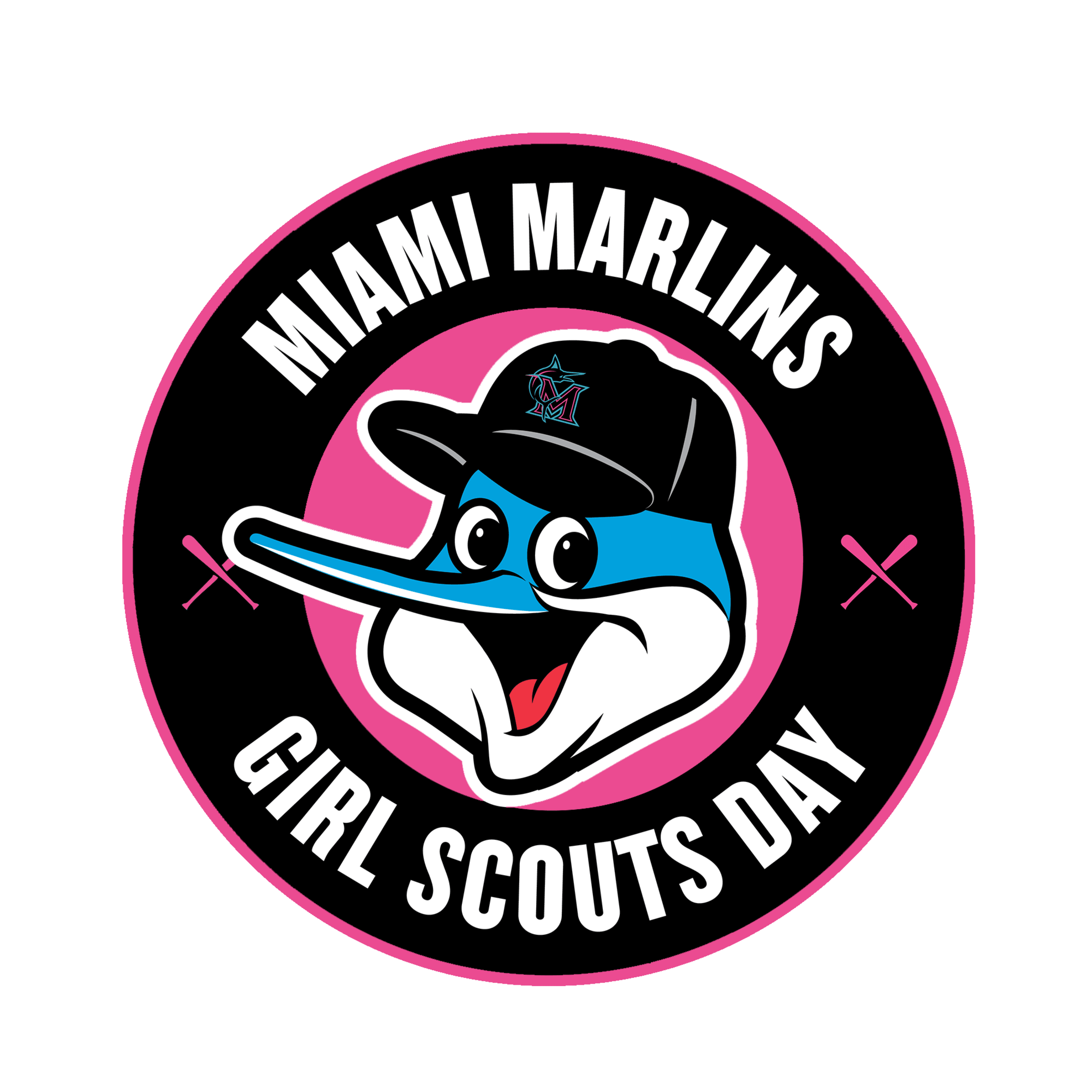 Marlins Girl Scouts Day Patch