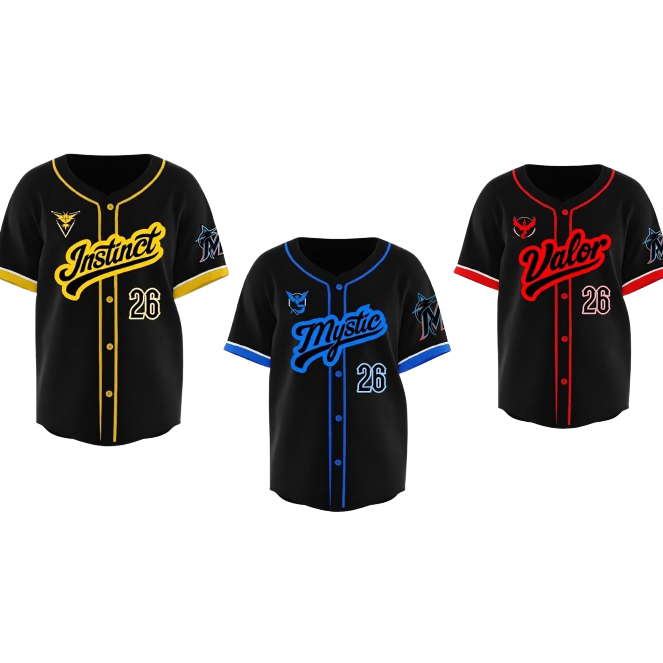 Pokemon GO Jerseys