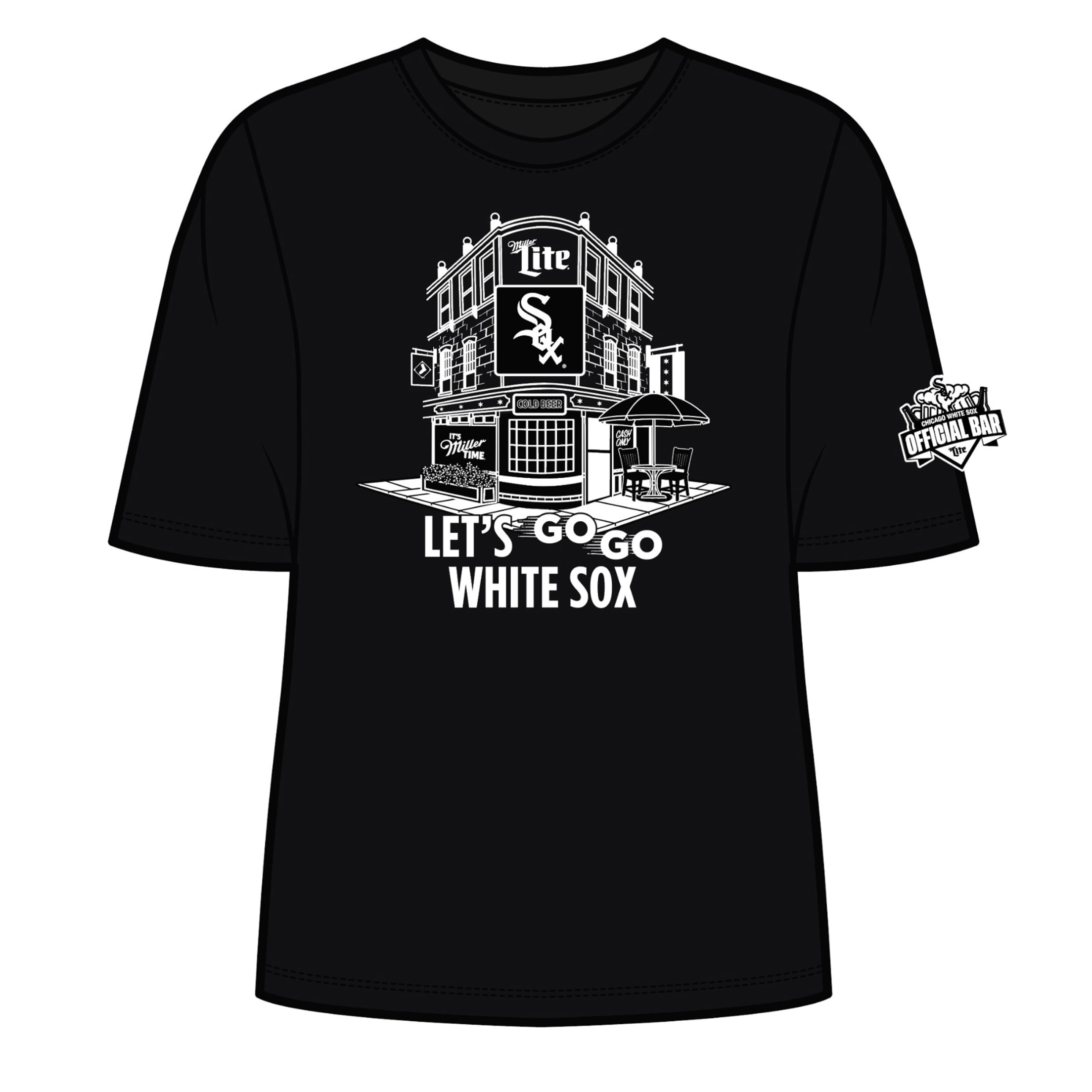 White Sox x Miller Lite Official Bar t-shirt