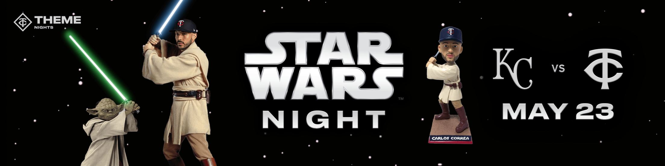 Star Wars Night: Royals vs Twins, May 23