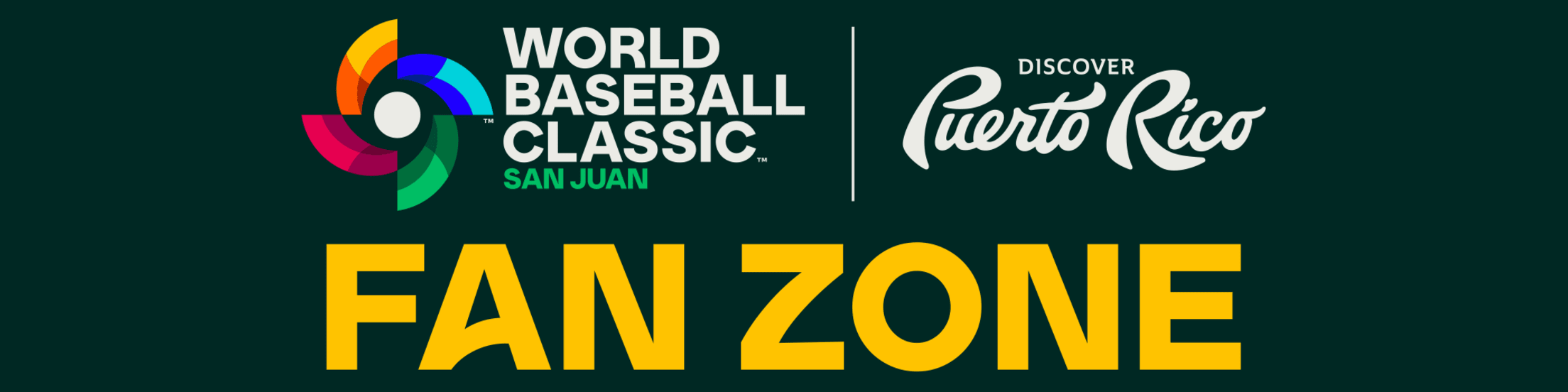San Juan Fan Zone for the 2026 World Baseball Classic, presented by Discover Puerto Rico.