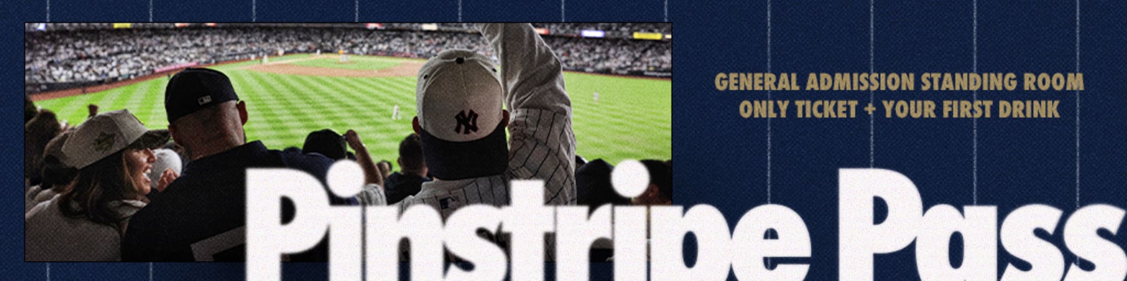 Pinstripe Press | General Admission Standing Room Only Ticket + Your First Drink